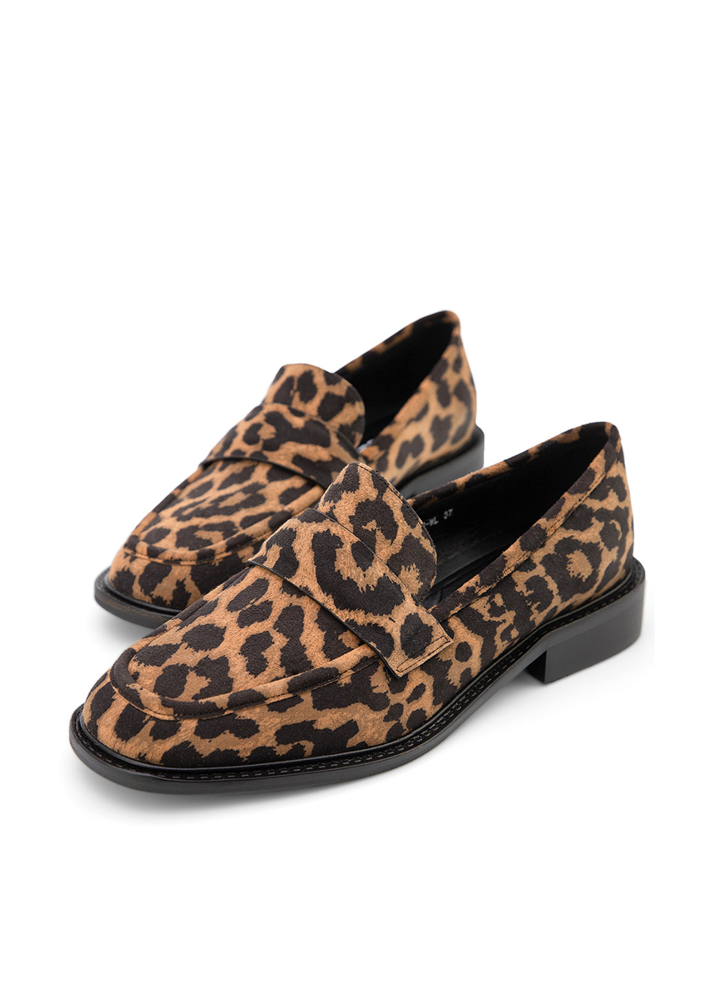 Respect Туфли лоферы коричневый з натуральный велюр, украина — демисезон (306619494)