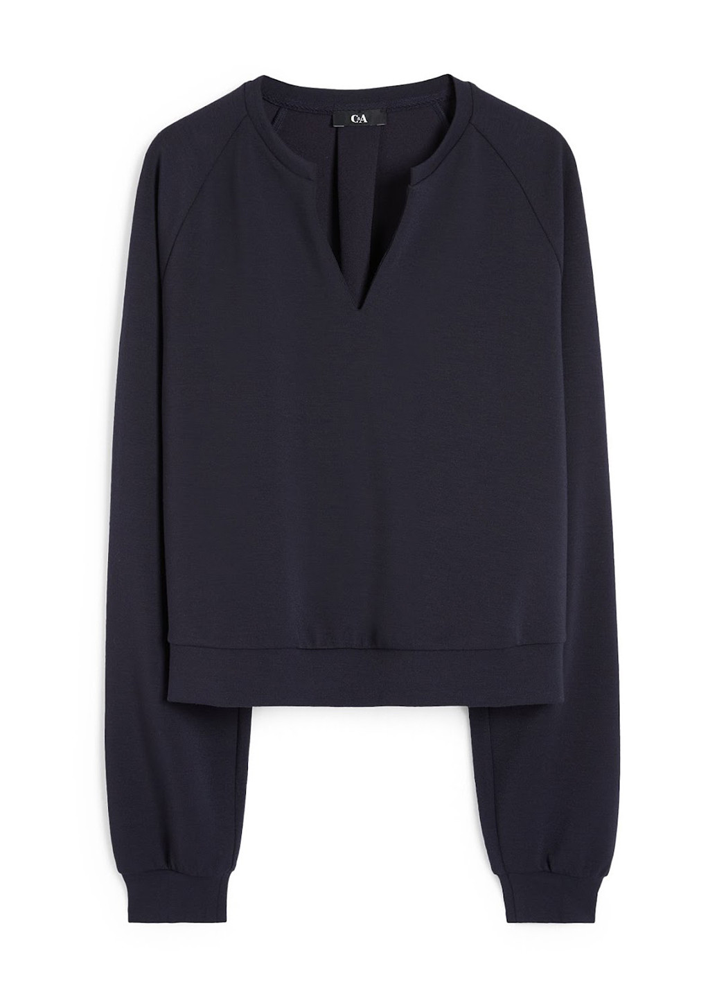 Темно-синя блуза C&A
