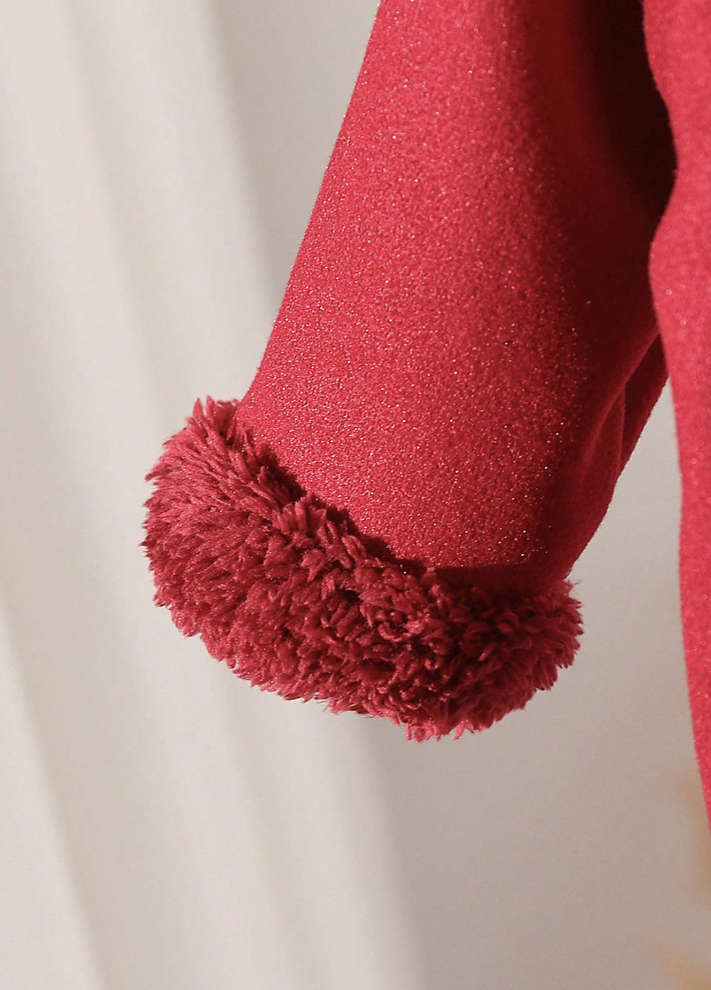 Бордове демісезонне Пальто однобортне SHEIN