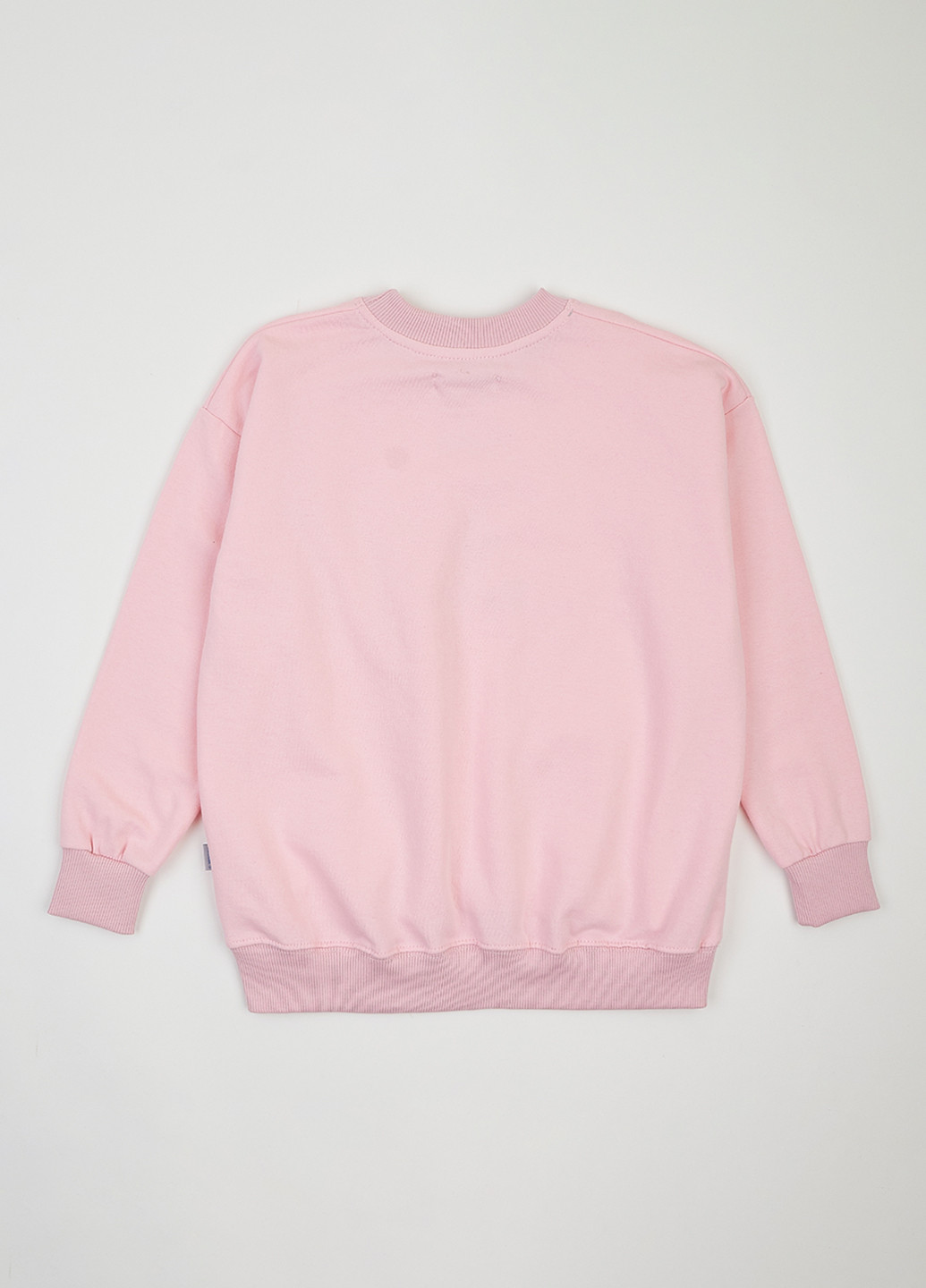 dexter's світшот напис рожевий кежуал бавовна, футер