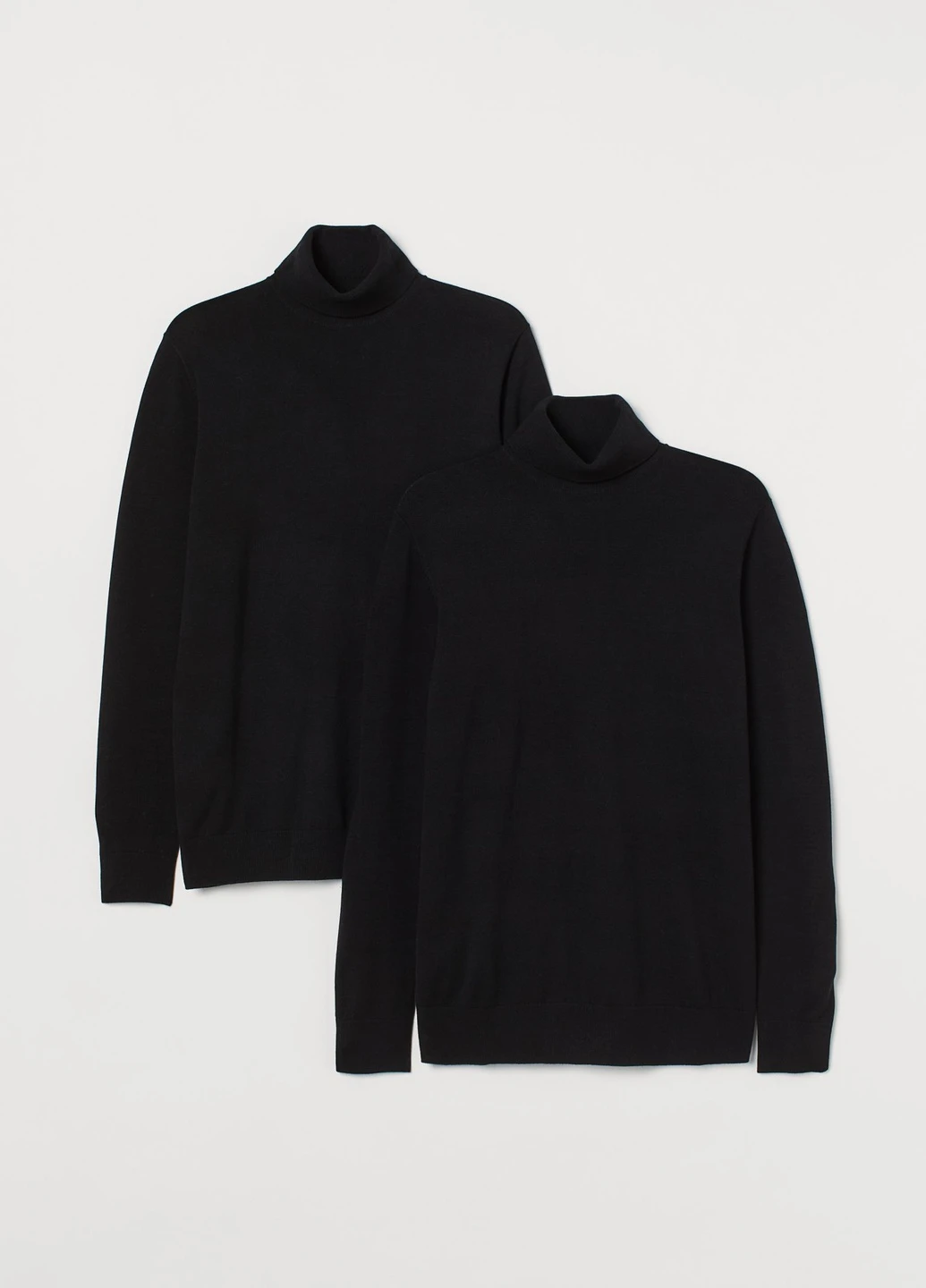 Чорний демісезонний светр (2шт) H&M