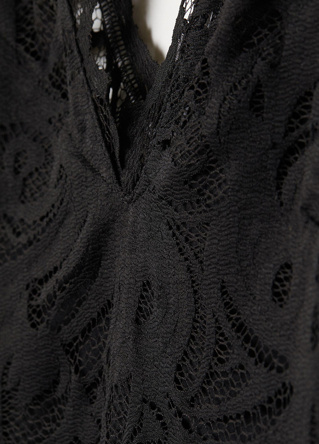 Черное коктейльное сукня H&M однотонное