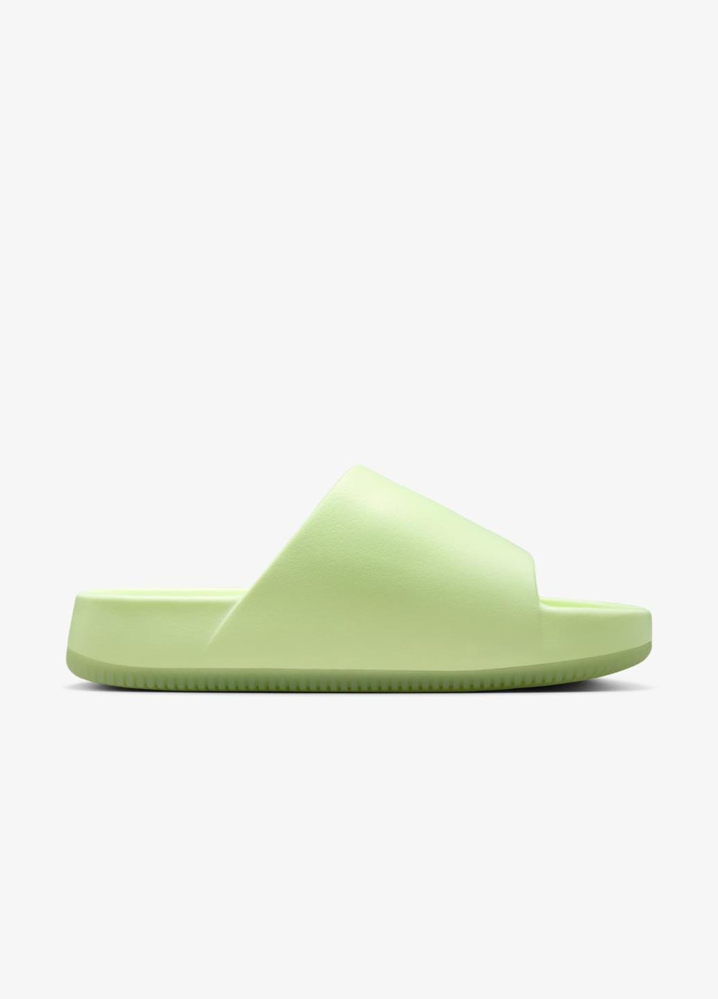 Салатовые шлепанцы dx4816-702 Nike с тиснением, с логотипом