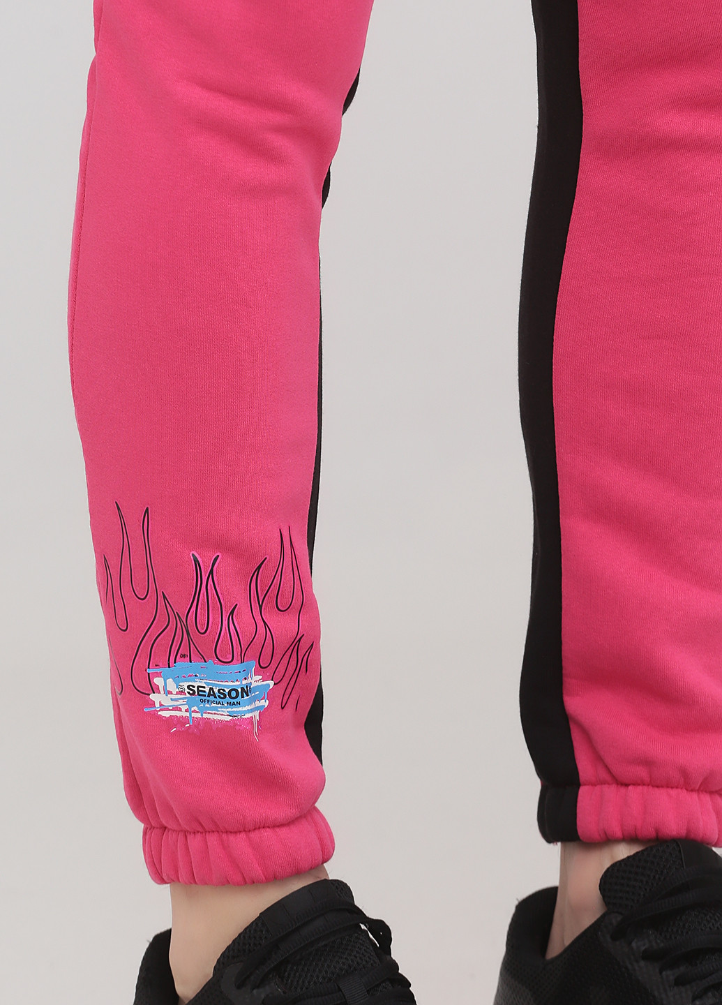 Розовые спортивные зимние джоггеры брюки Boohoo