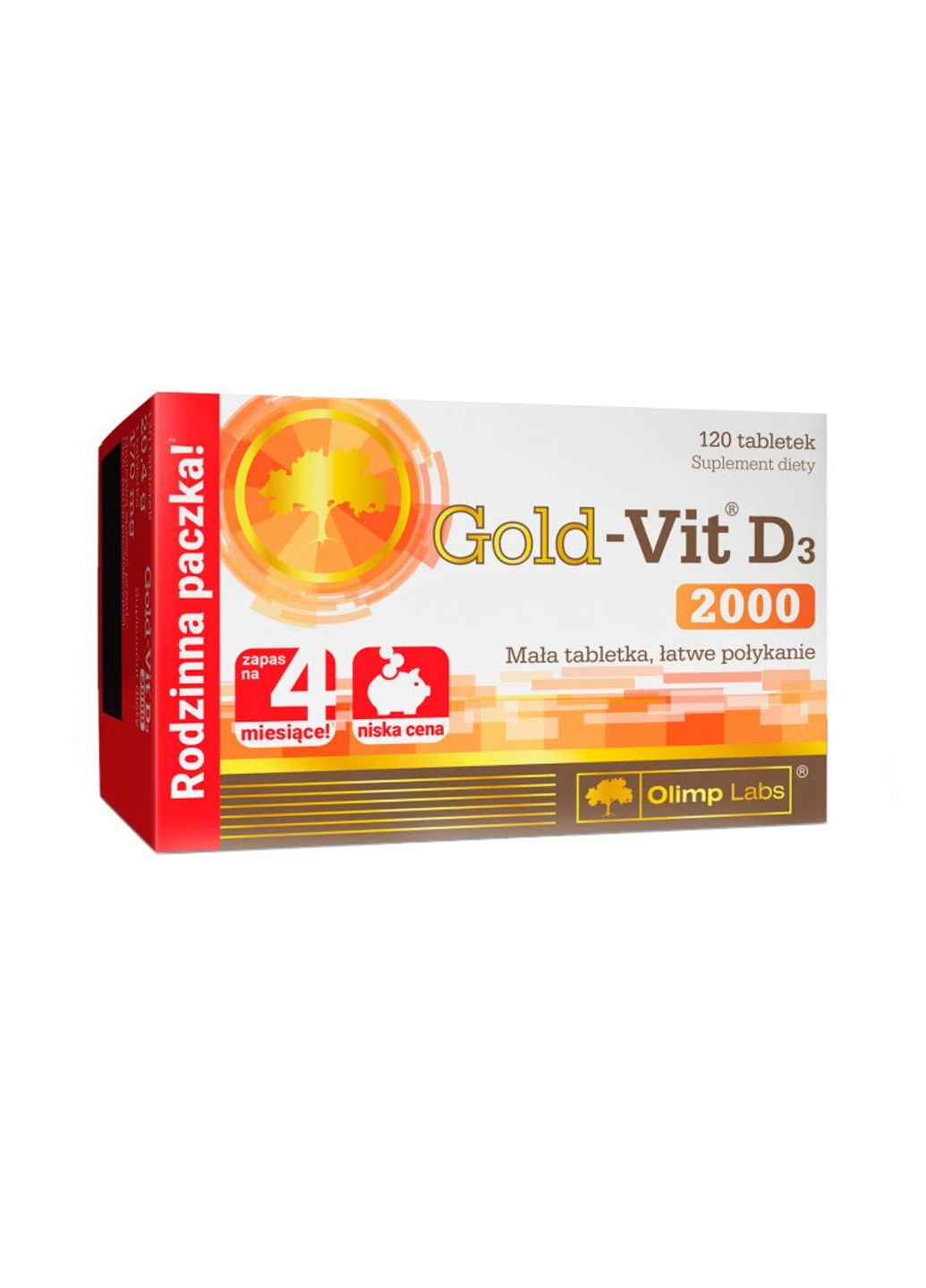 Витамин д3 Gold-Vit D Max 2000 IU 30 капсул Olimp (255408206)