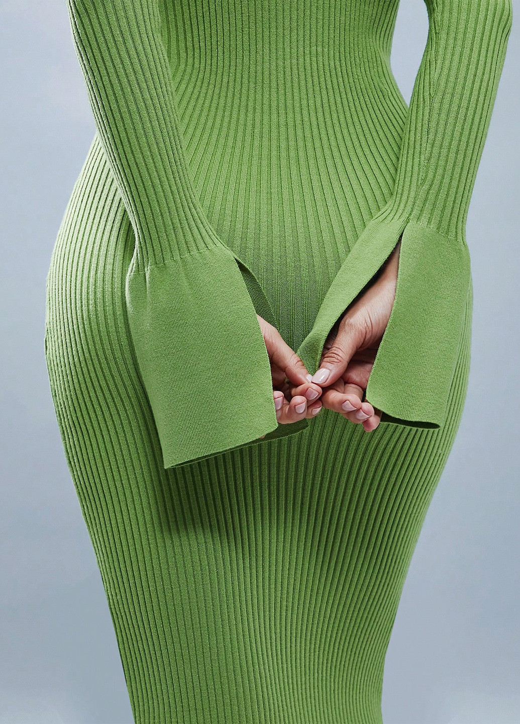 Лайм кежуал сукня сукня светр, футляр SHEIN однотонна