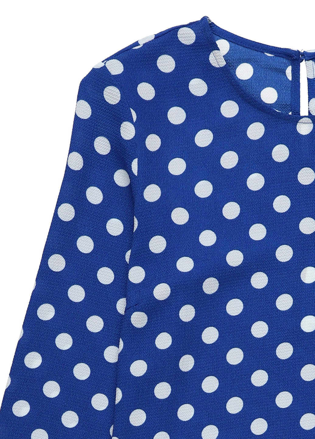 Синя кежуал сукня а-силует YAS в горошок