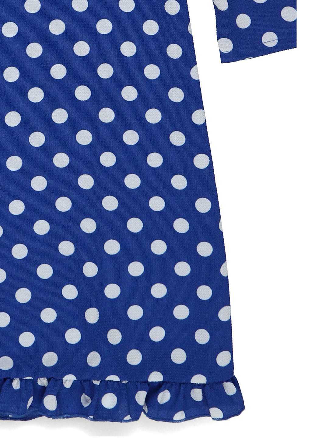 Синя кежуал сукня а-силует YAS в горошок