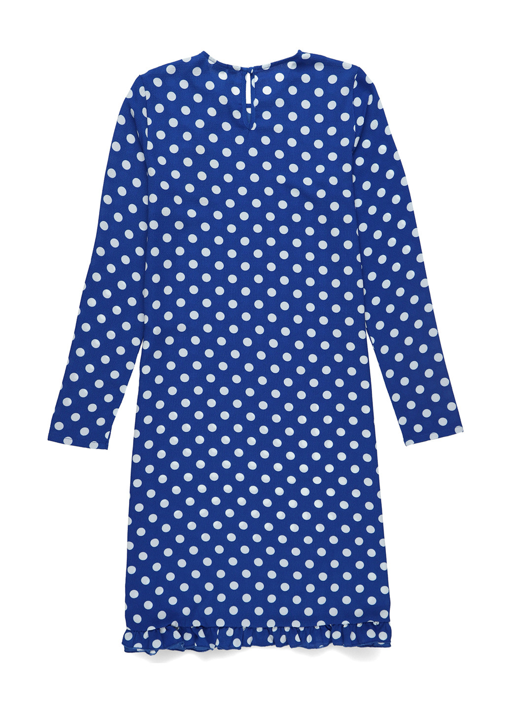 Синя кежуал сукня а-силует YAS в горошок