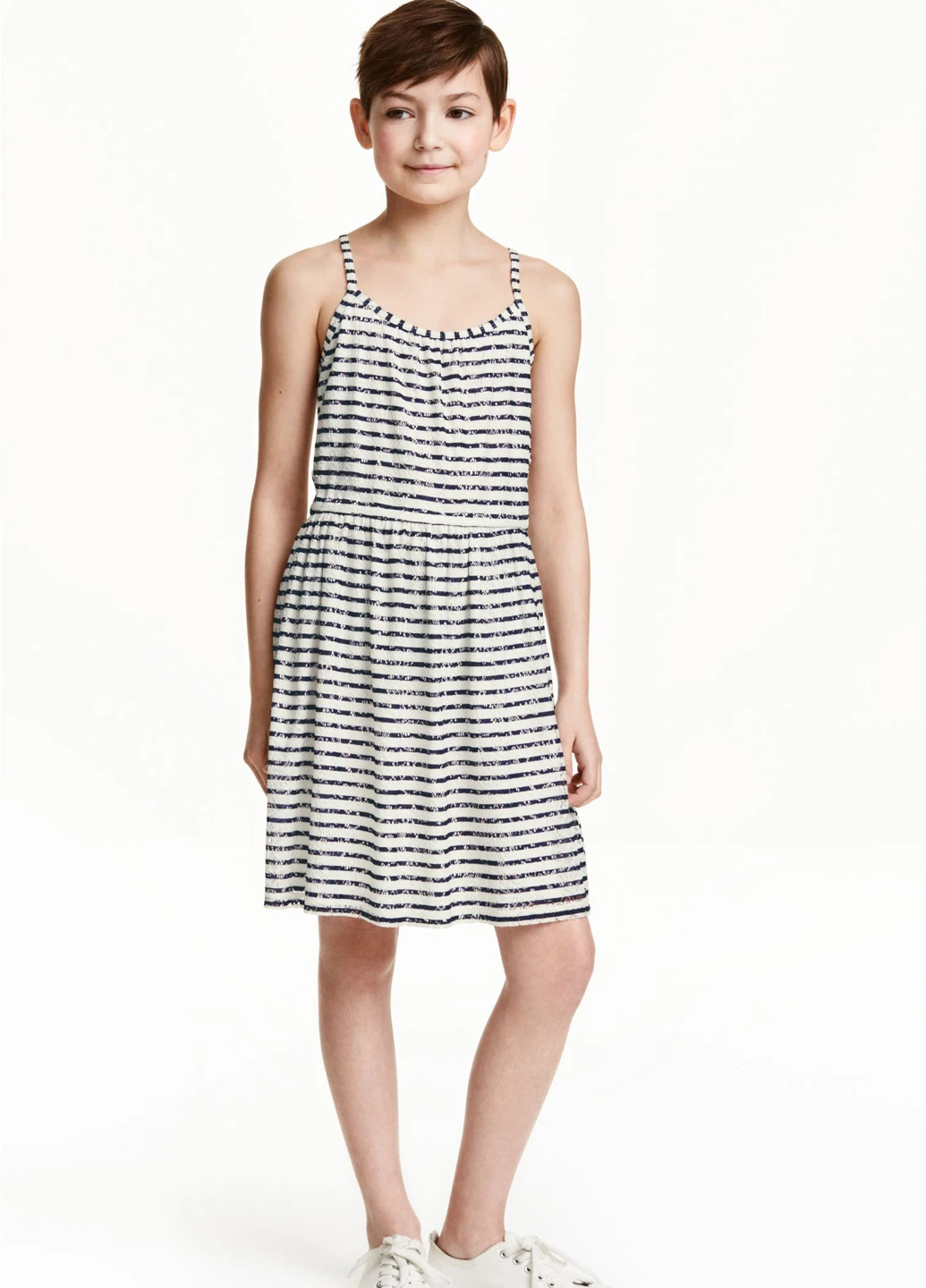 Белое платье H&M (205769313)