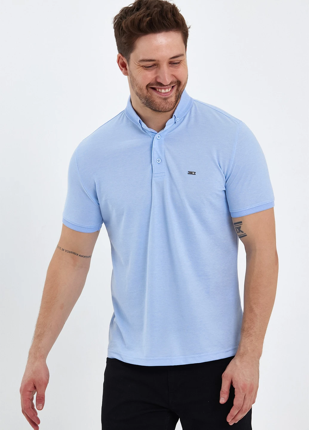 Блакитна футболка Trend Collection