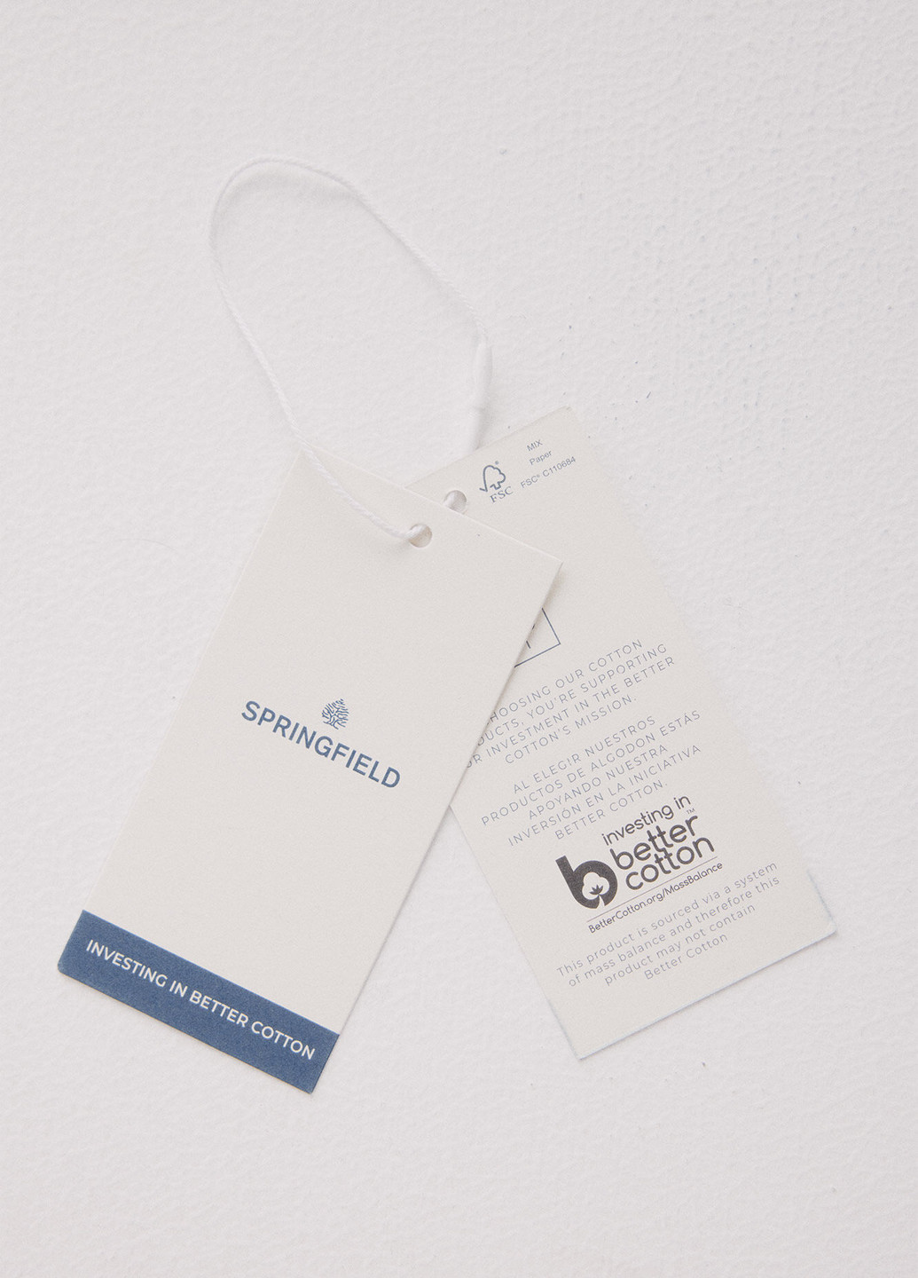 Світло-блакитна футболка Springfield