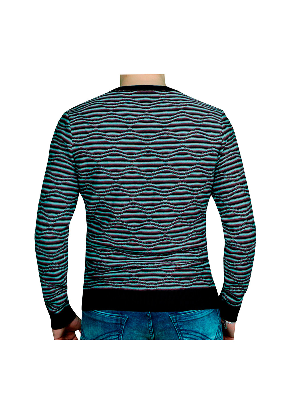 Бордовый демисезонный мужской джемпер джемпер Tom Tailor