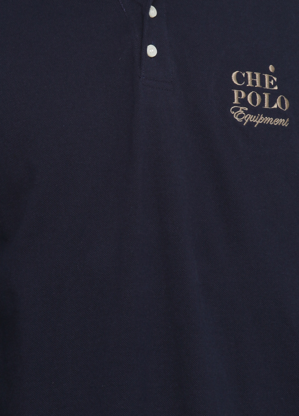 Темно-синяя футболка-поло для мужчин Equipment с надписью