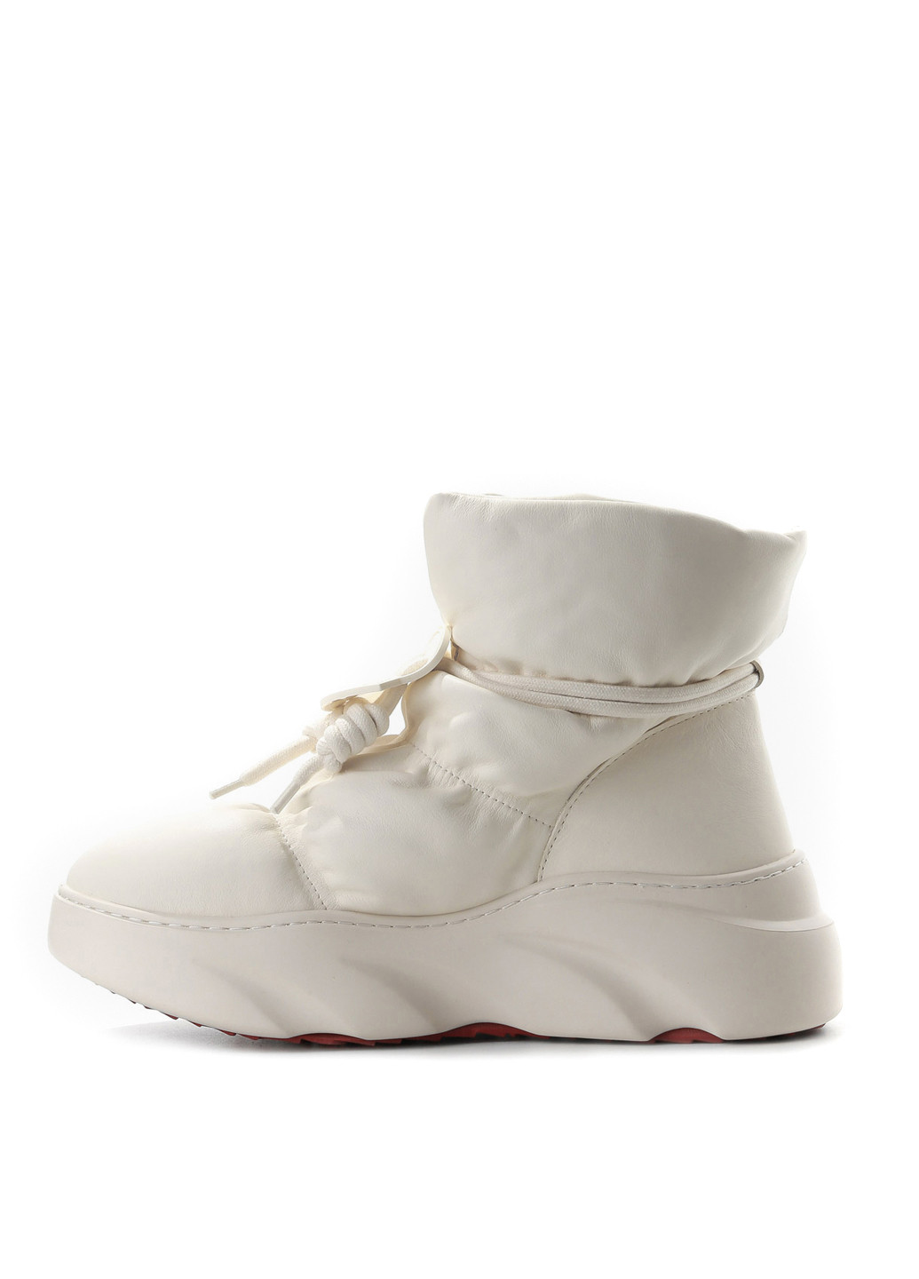 Зимние ботинки Le'BERDES с белой подошвой