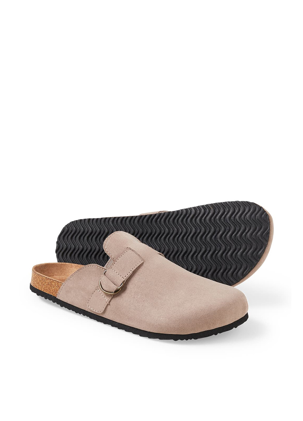 Бежевые тапочки C&A