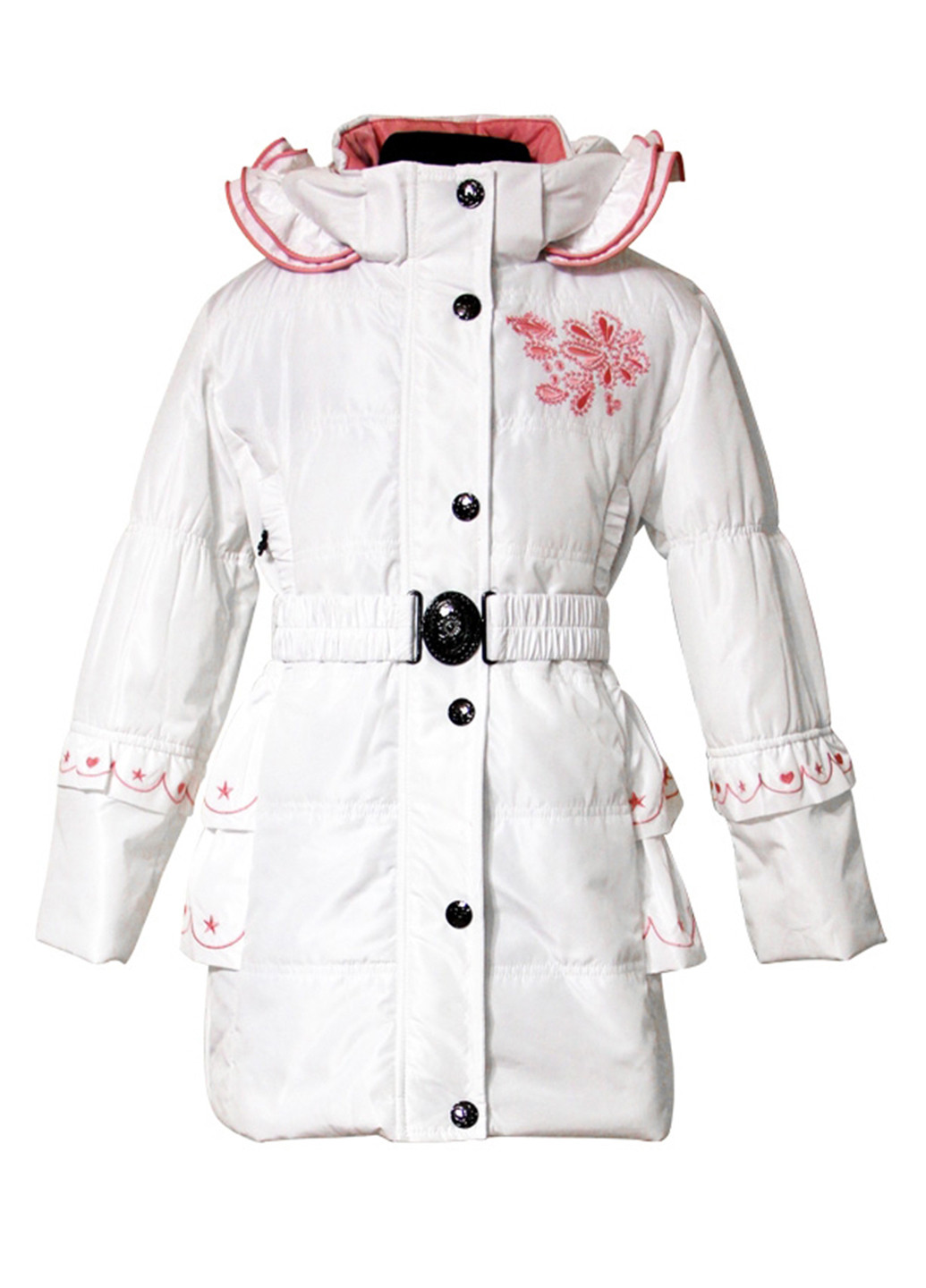 Белая демисезонная куртка Lisa-Rella