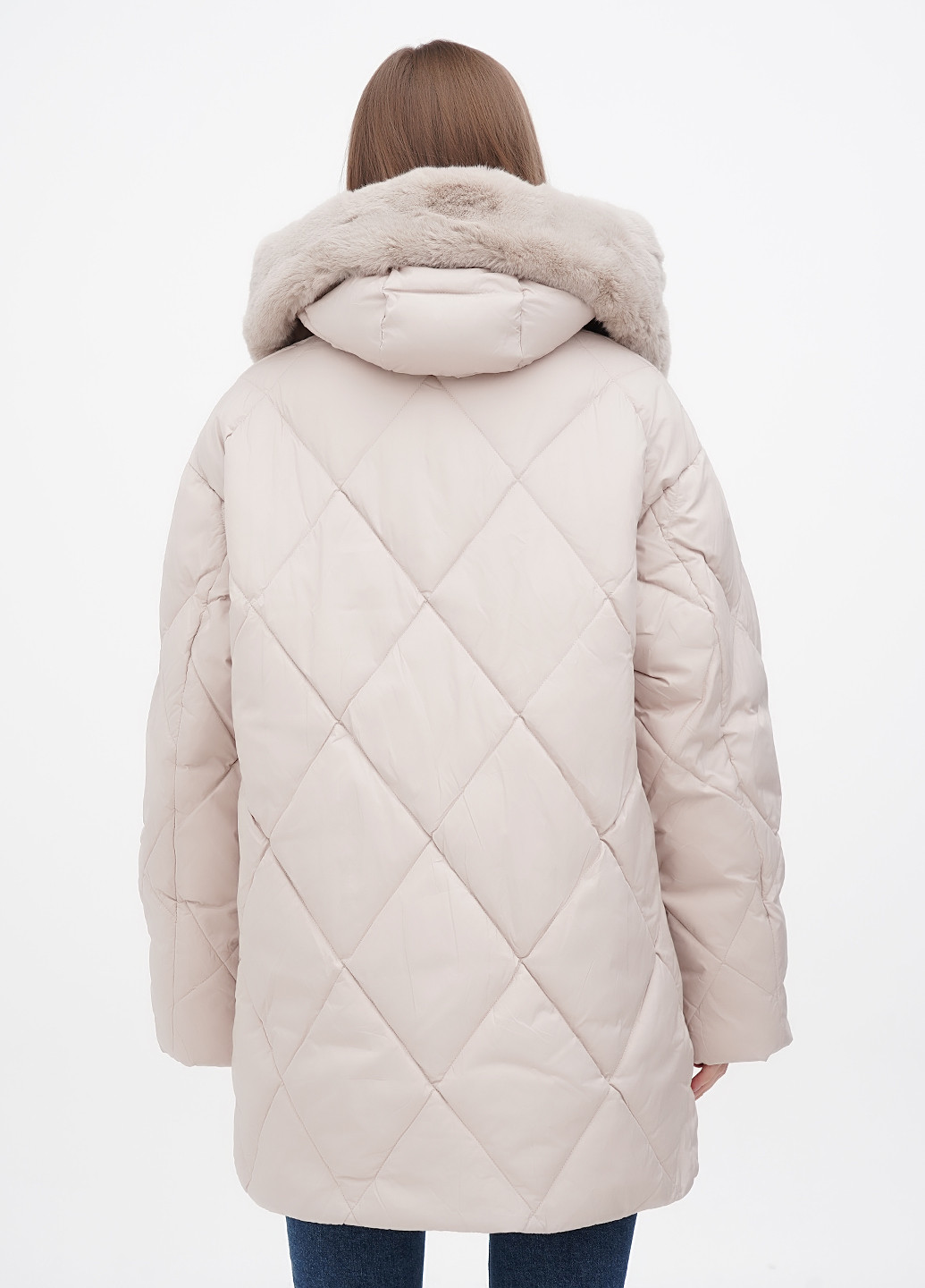 Молочна зимня куртка BAIYTBLIY