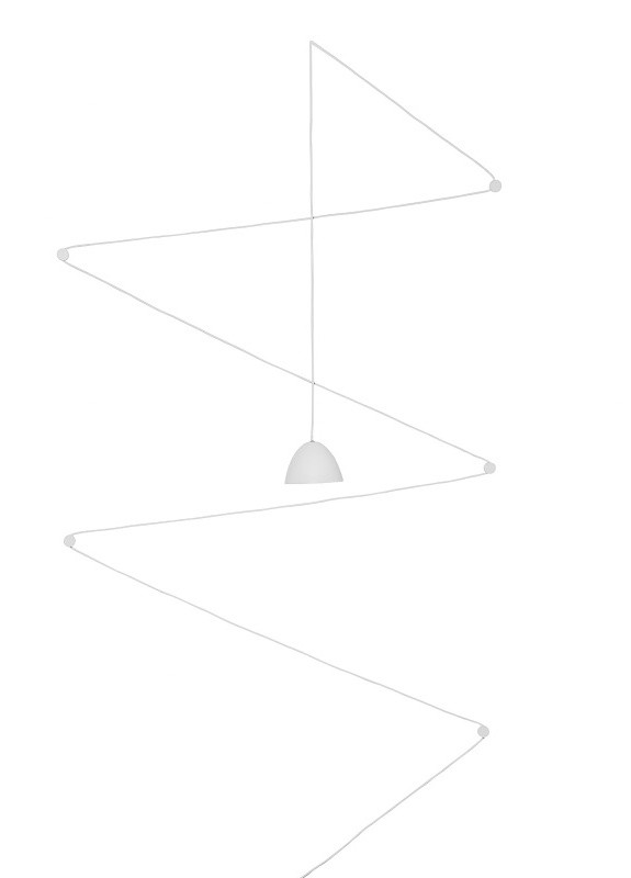 Люстра підвісна світлодіодна на один плафон BL-468S/5W WH Brille (253887568)