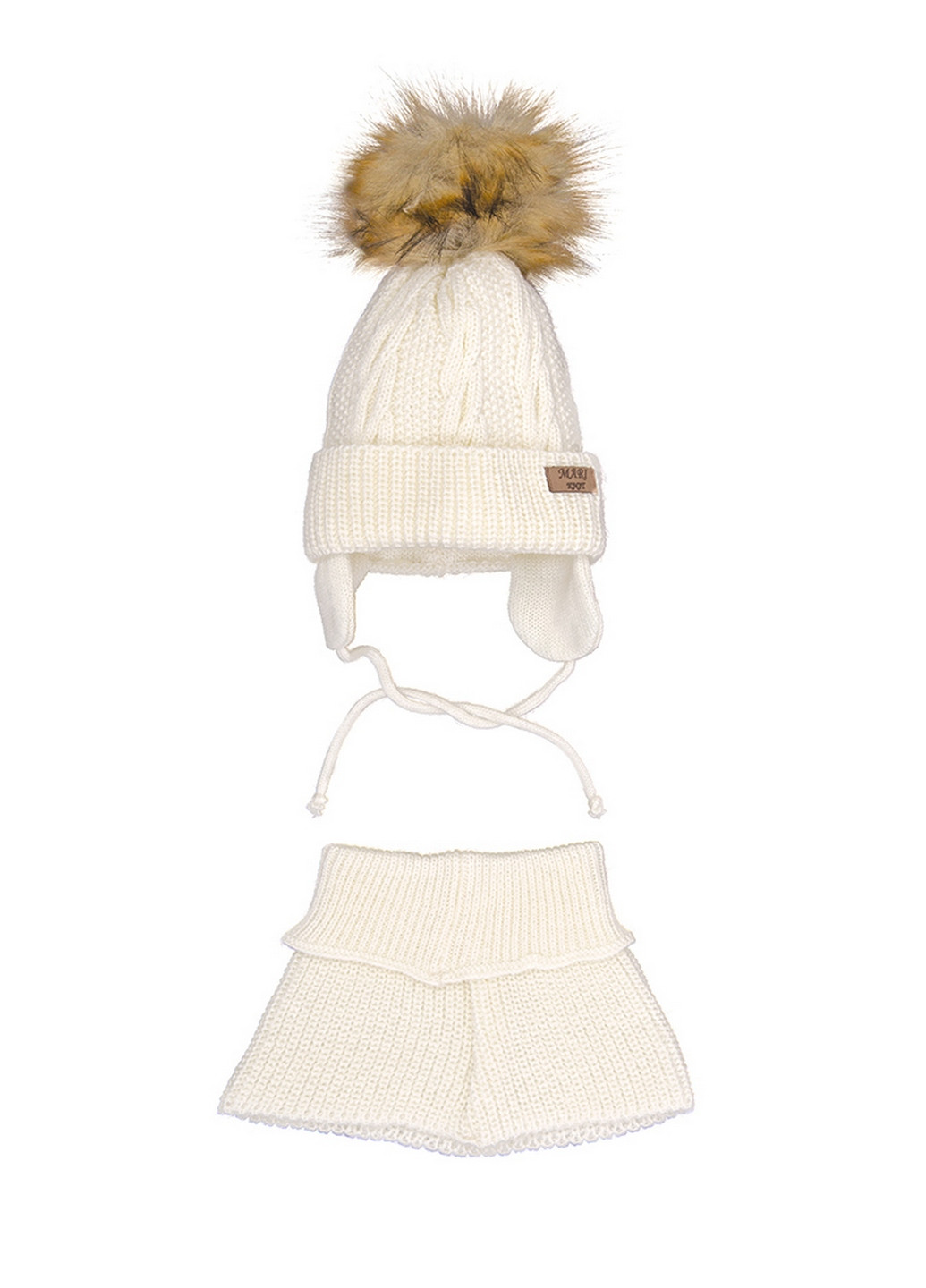 Комплект шапочка шарф для дівчинки Mari-Knit (253861017)