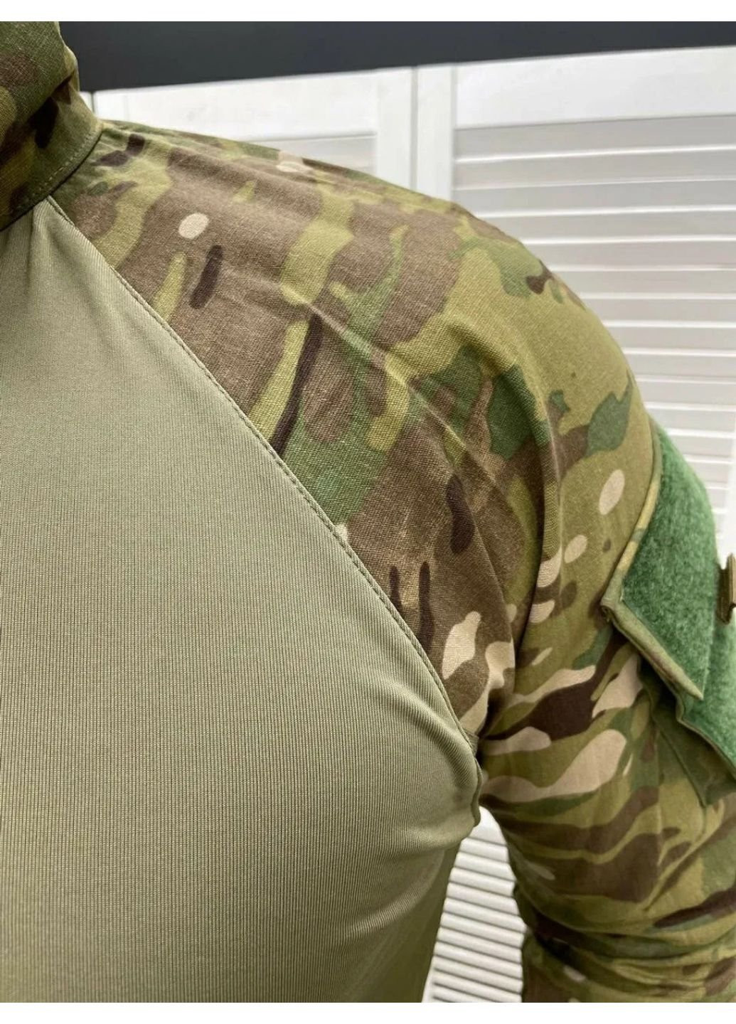 Оливковий (хакі) демісезонний чоловічий армійський костюм мультикам для зсу tactical тактична форма убакс і штани туреччина xl 7284 No Brand