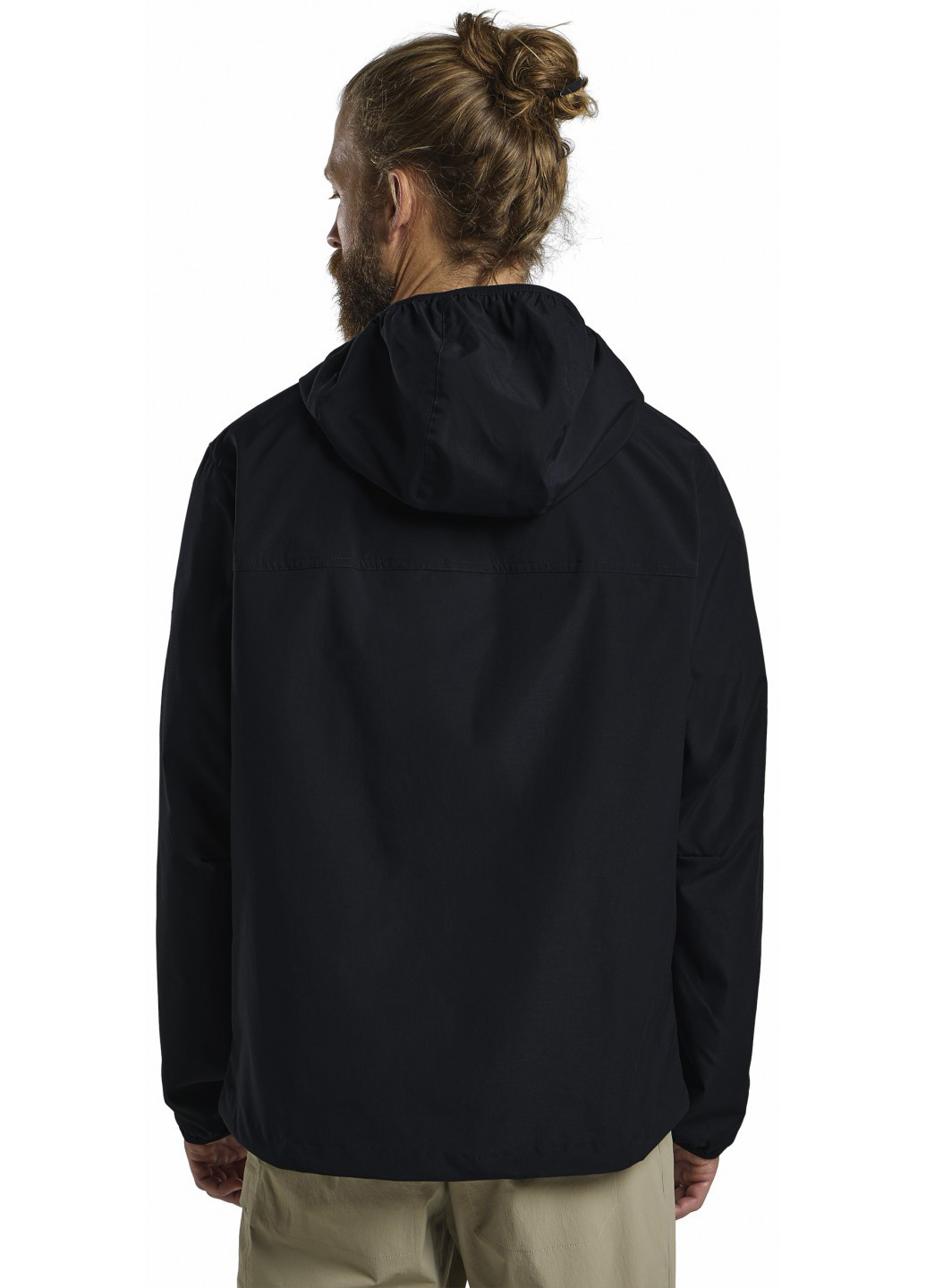 Чорна демісезонна вітровка Jack Wolfskin TERRACADE JKT M