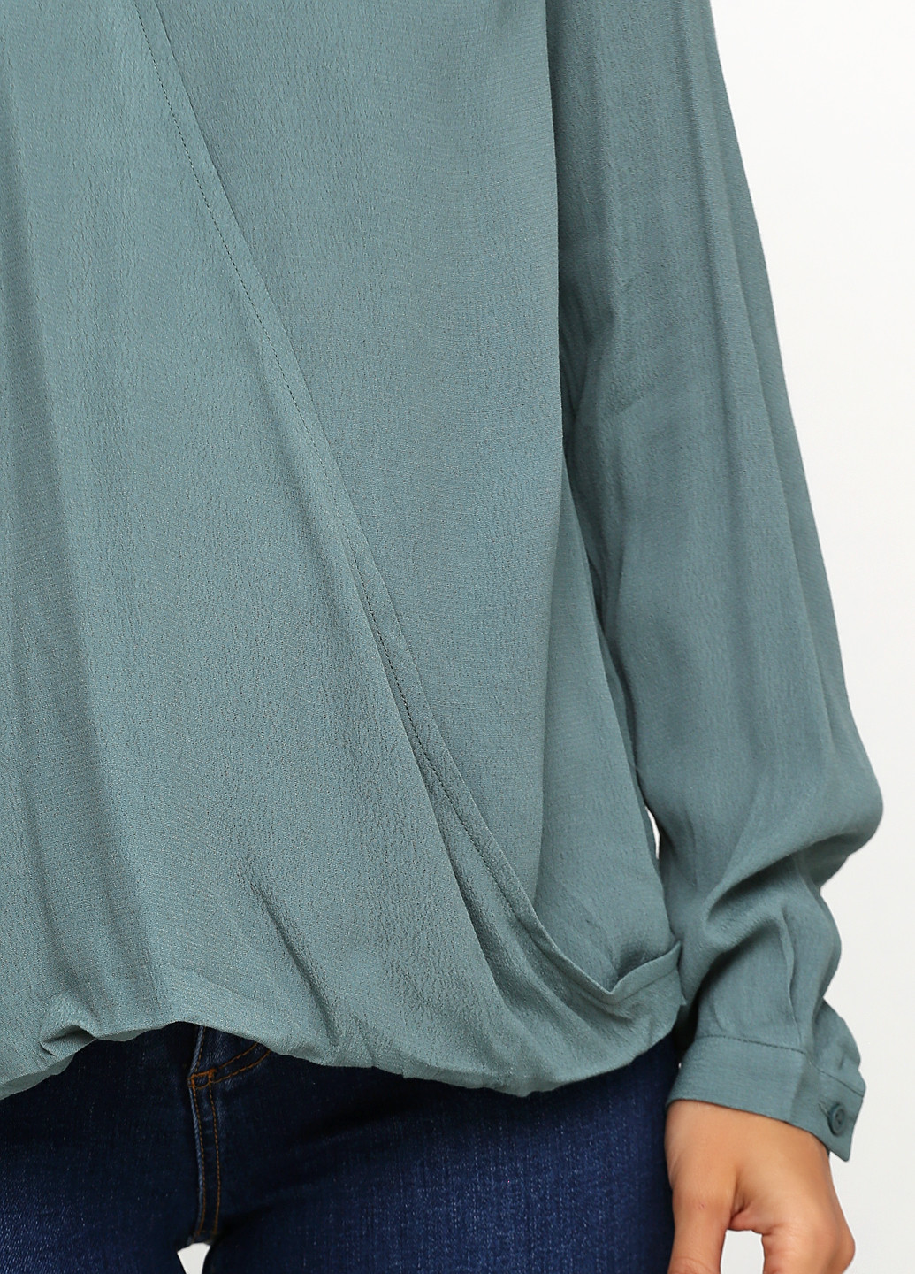 Зеленая демисезонная блуза MSCH