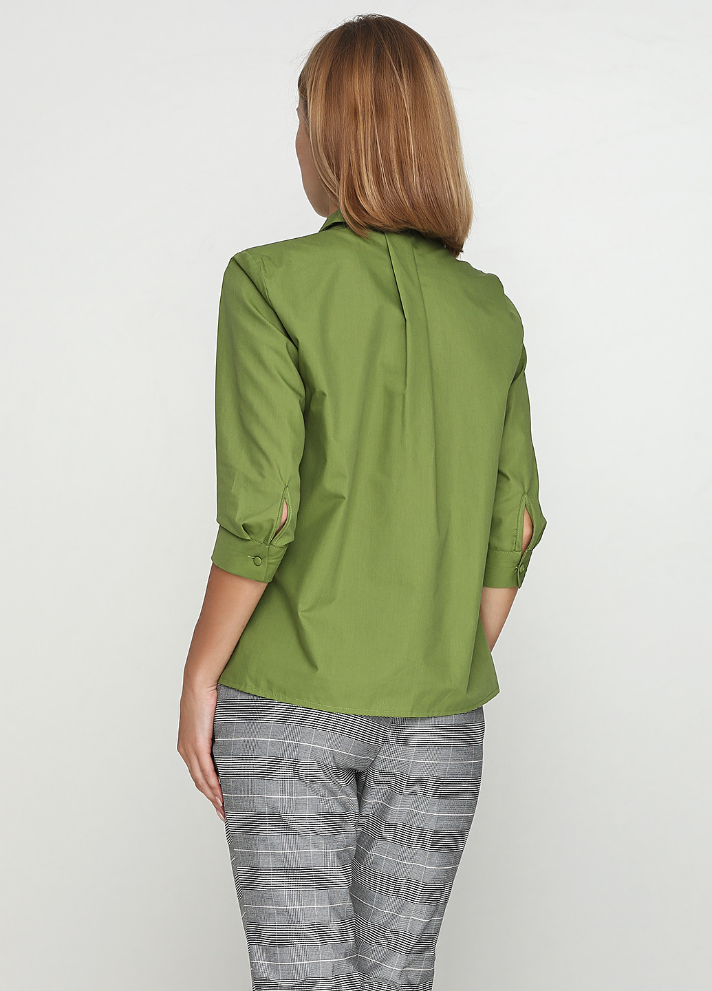 Зеленая демисезонная блуза Kookai