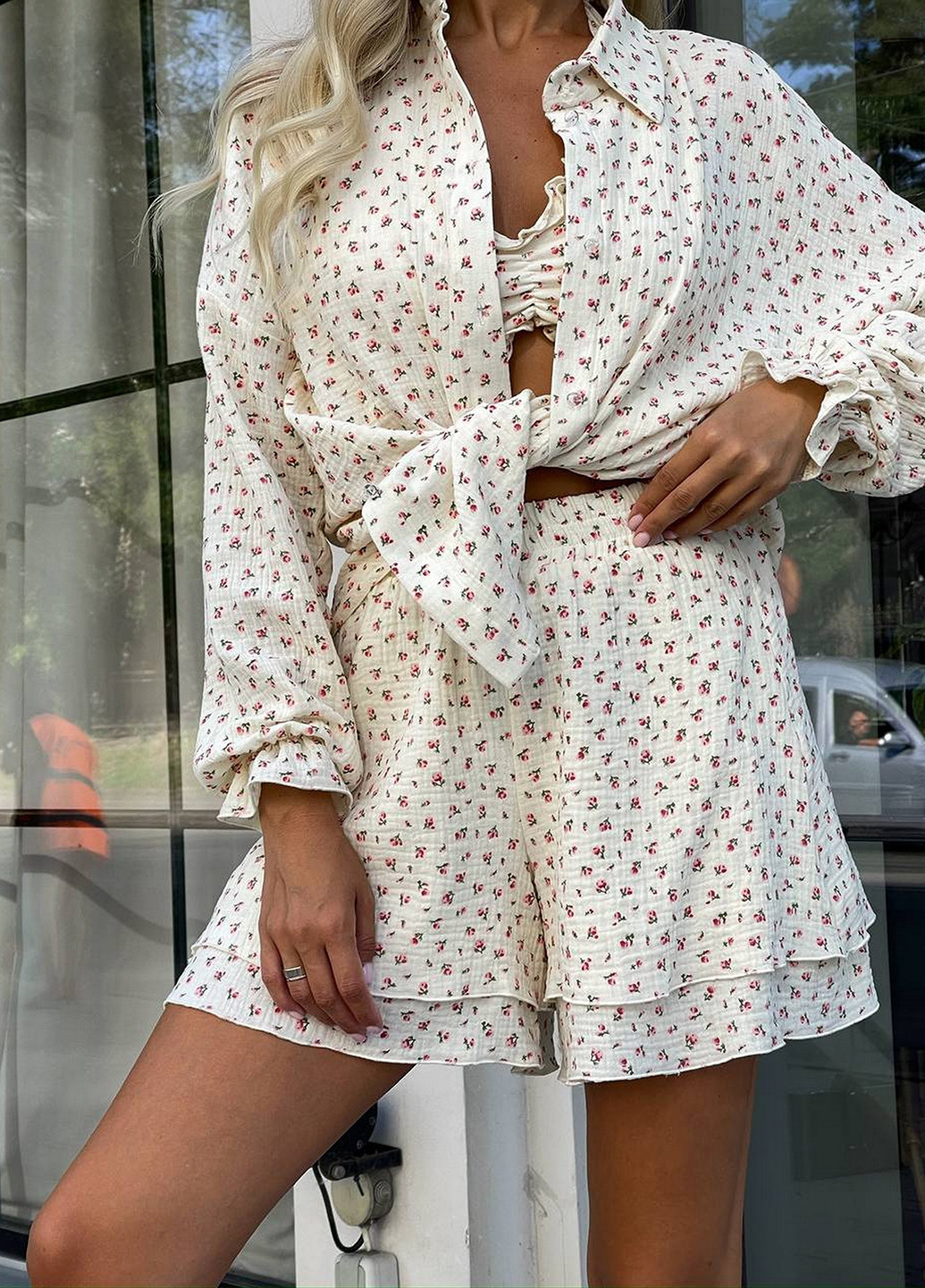 Костюм (топ, сорочка, шорти) NOVA VEGA (346420808)