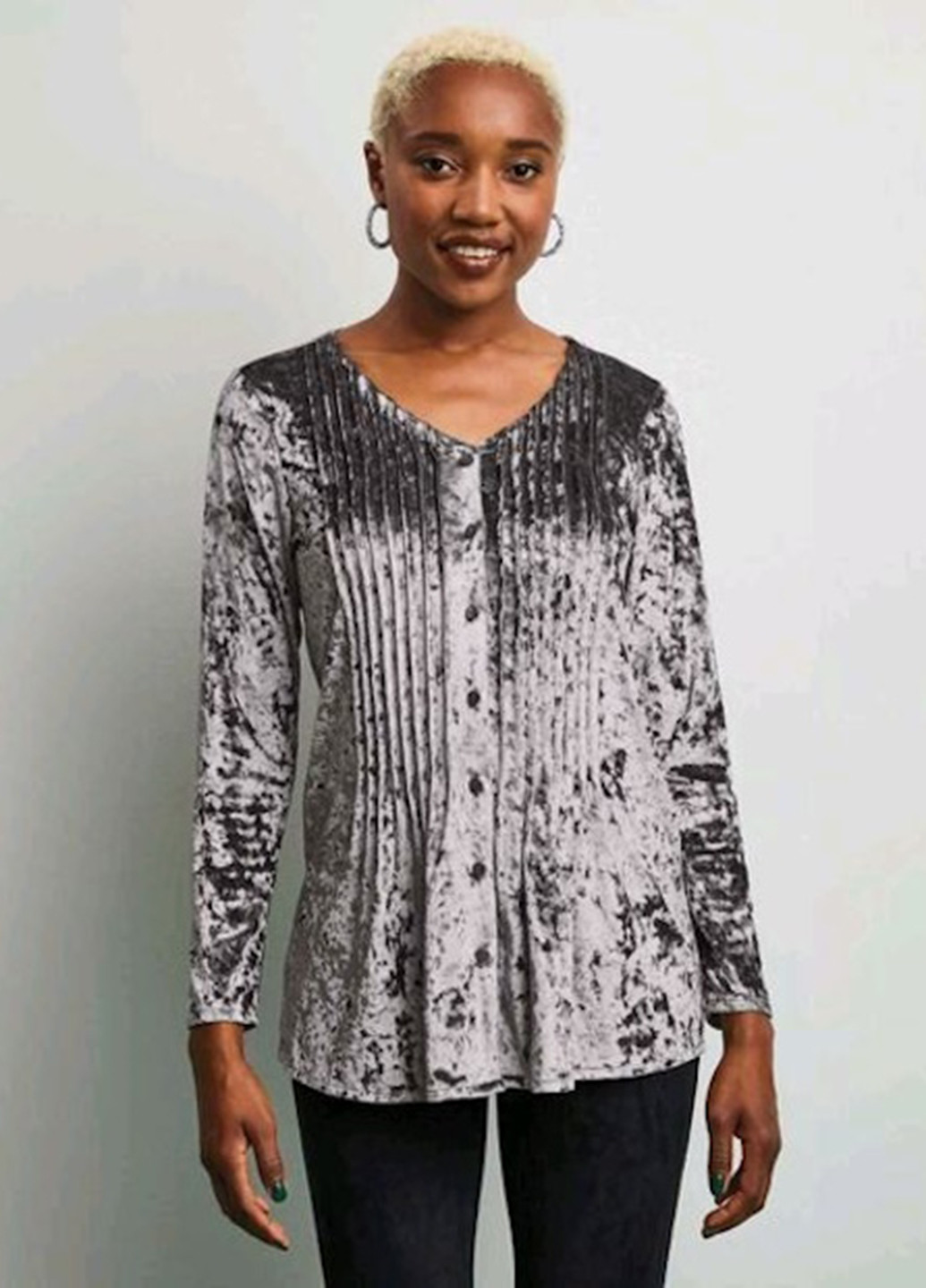 Серая блуза Studio 1886