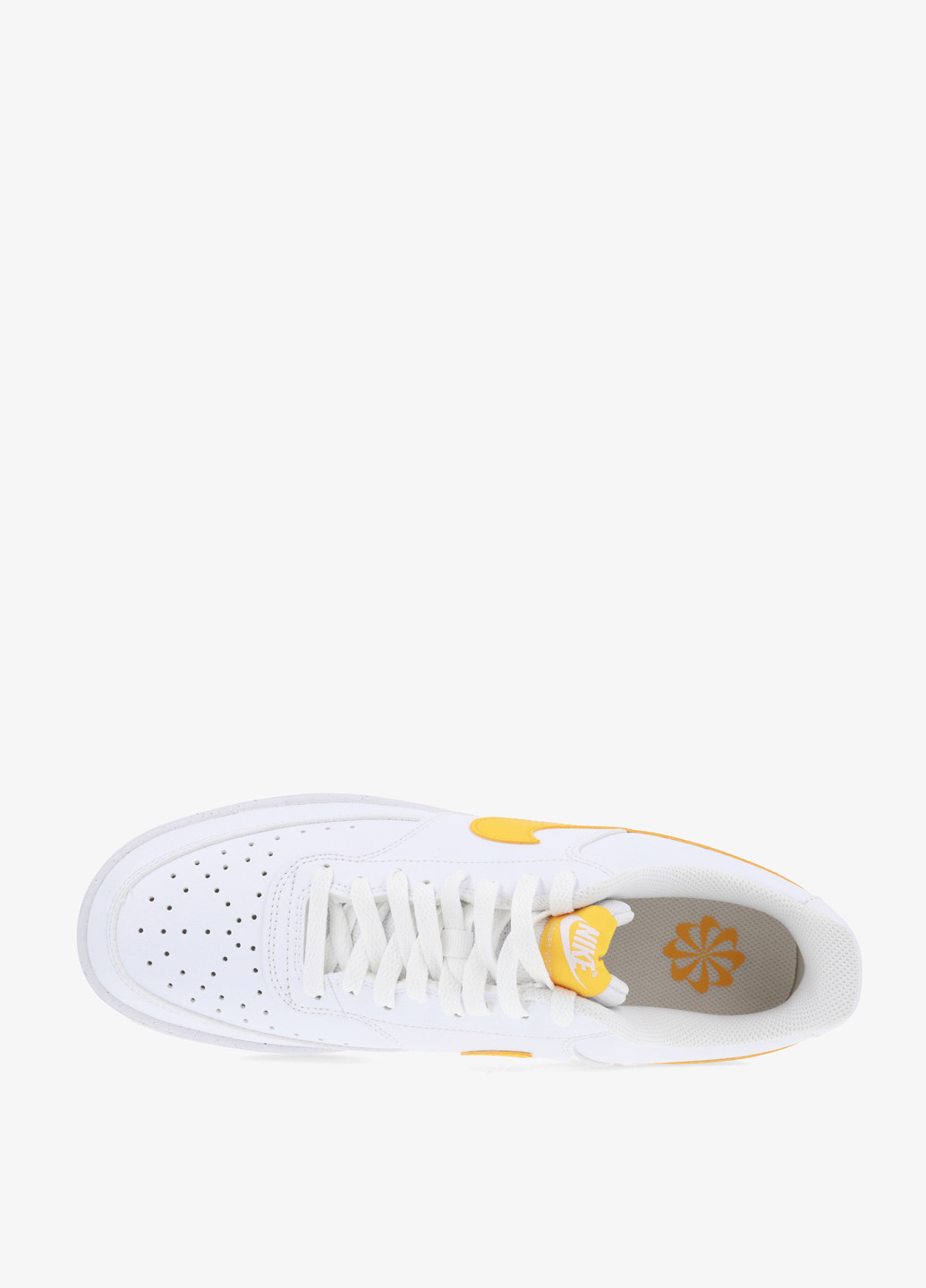 Білі Осінні кросівки Nike COURT VISION LOW NEXT NATURE