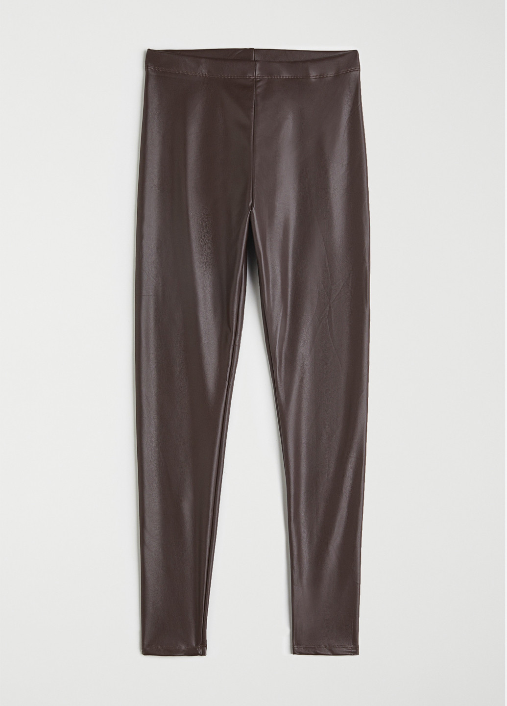 Коричневые демисезонные леггинсы H&M