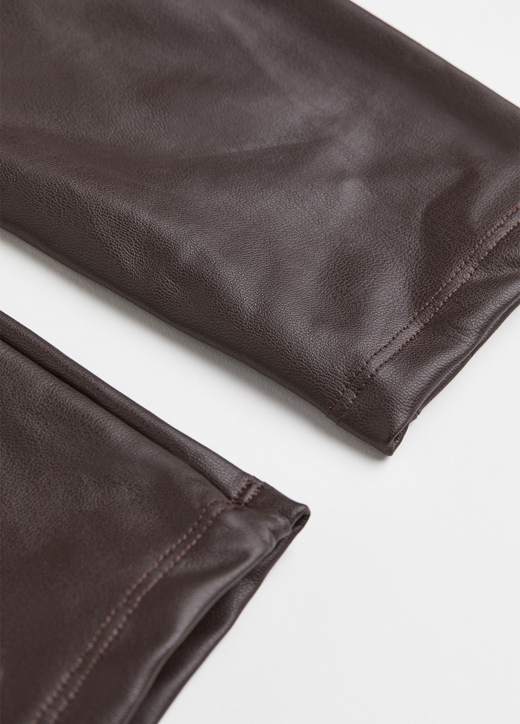 Коричневые демисезонные леггинсы H&M