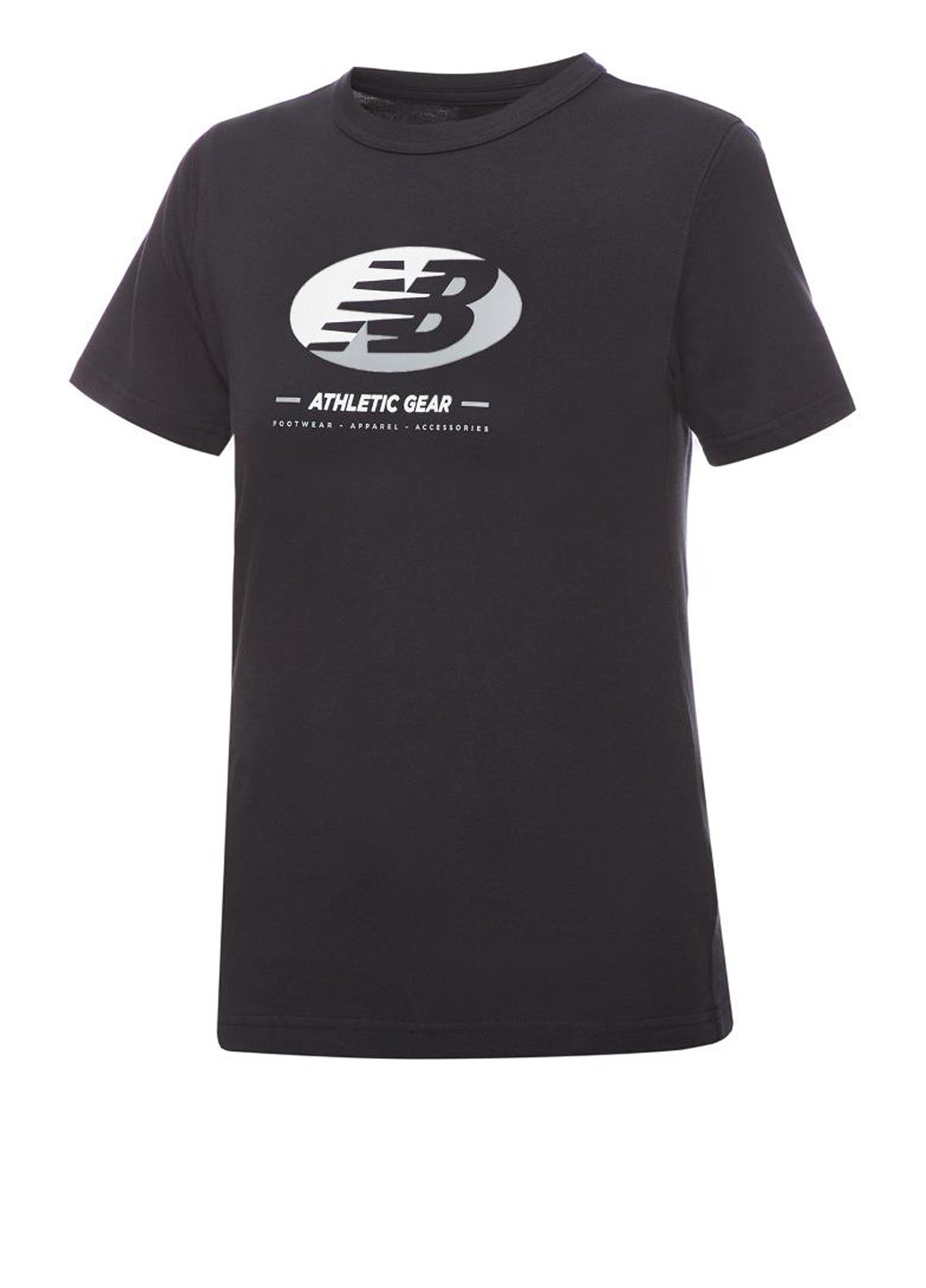 Чорна демісезонна футболка yt31517bk New Balance Essentials Reimagined Graphic