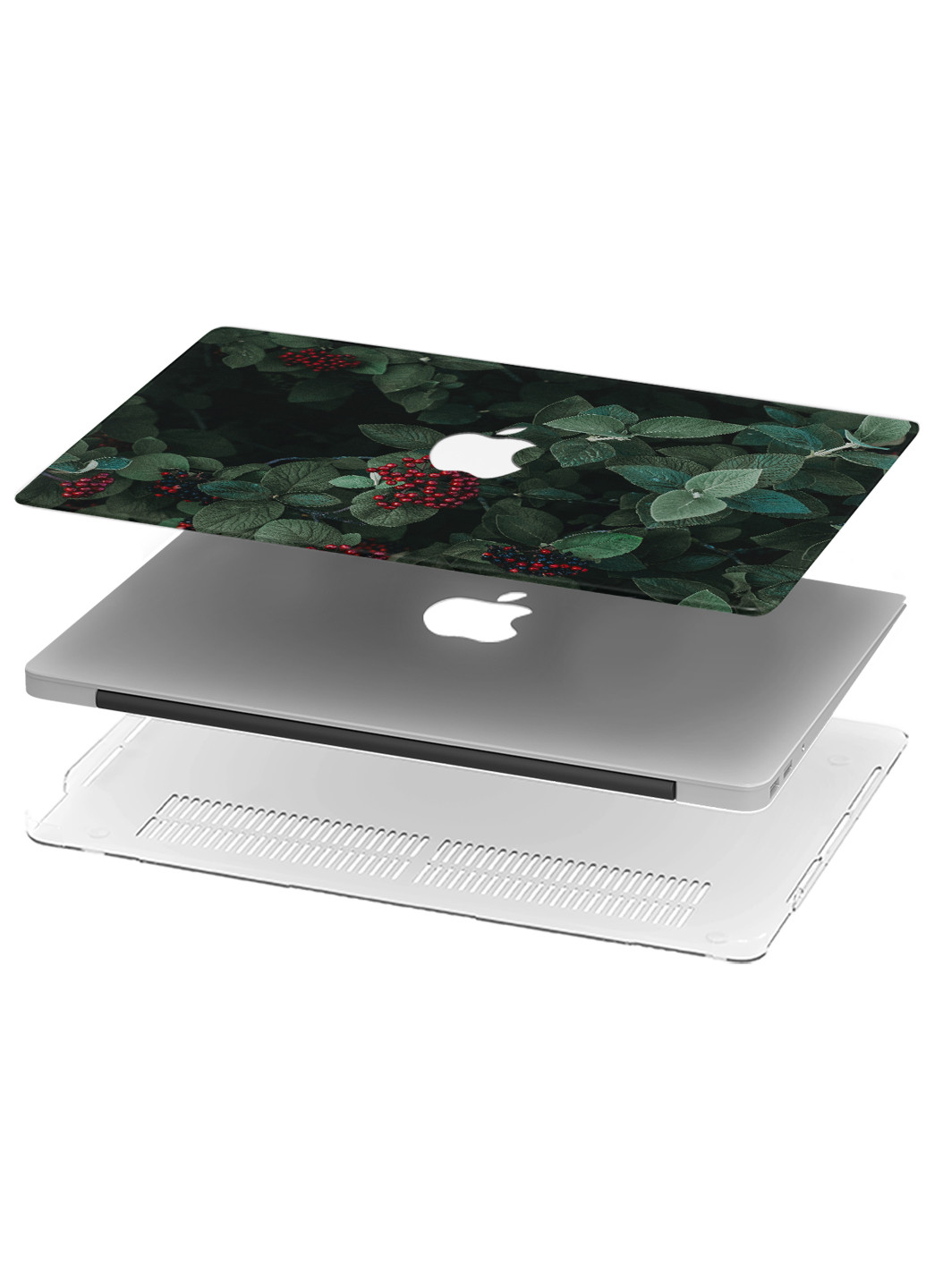 Чехол пластиковый для Apple MacBook Air 13 A1466 / A1369 Дикие ягоды (6351-2797) MobiPrint (219124743)