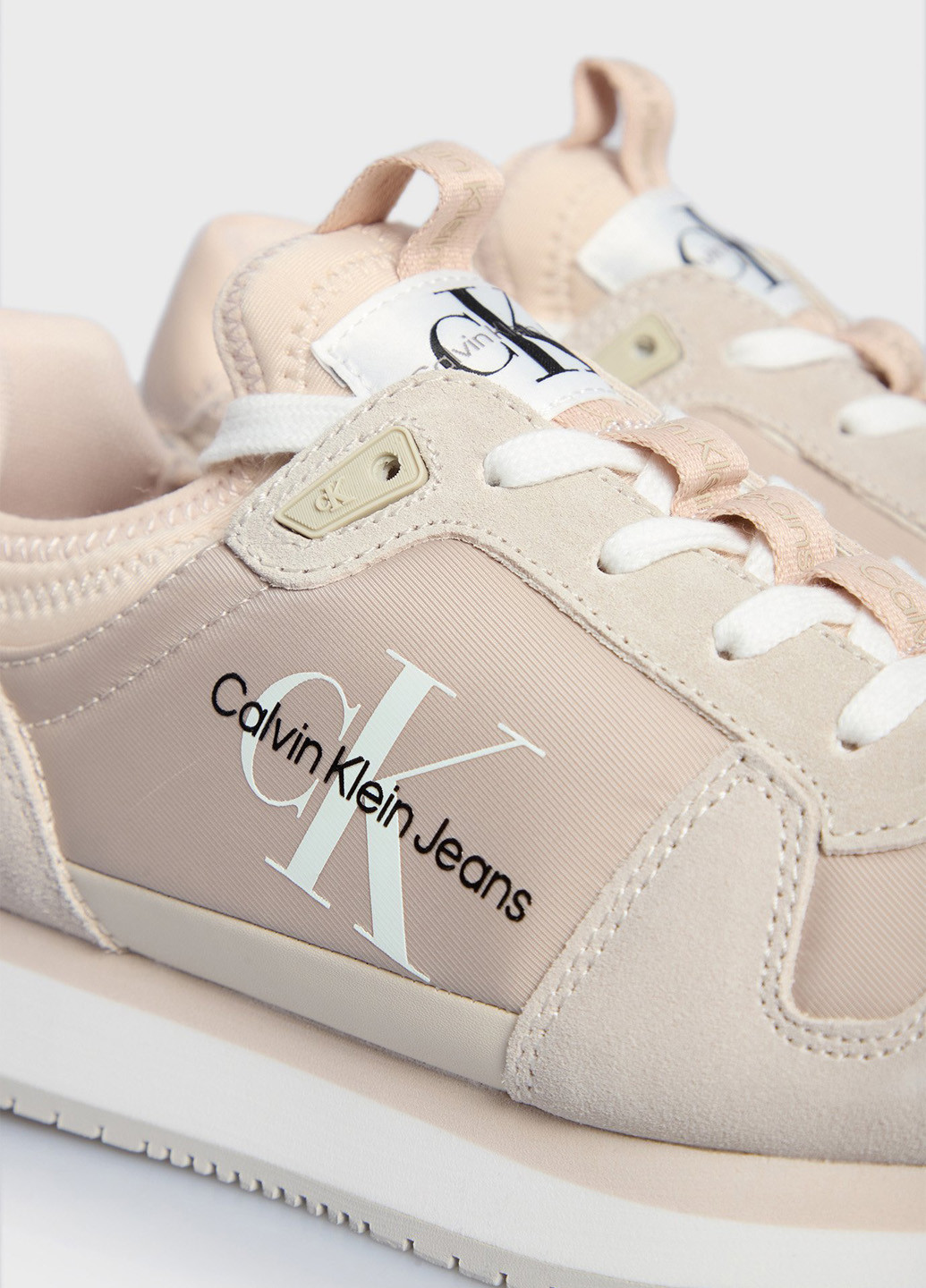 Кросівки Calvin Klein Jeans бежеві всесезони (347073508)