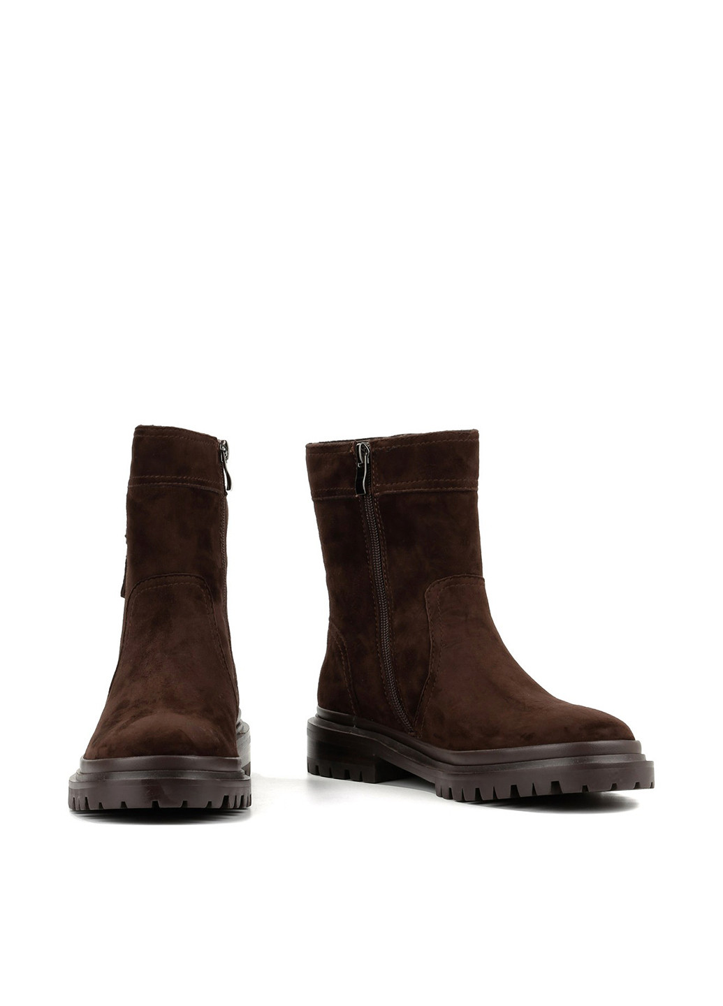 Зимние ботинки Le'BERDES без декора из натуральной замши