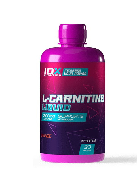 L-Carnitine жидкий 500 мл. апельсин 10X Nutrition (251115937)