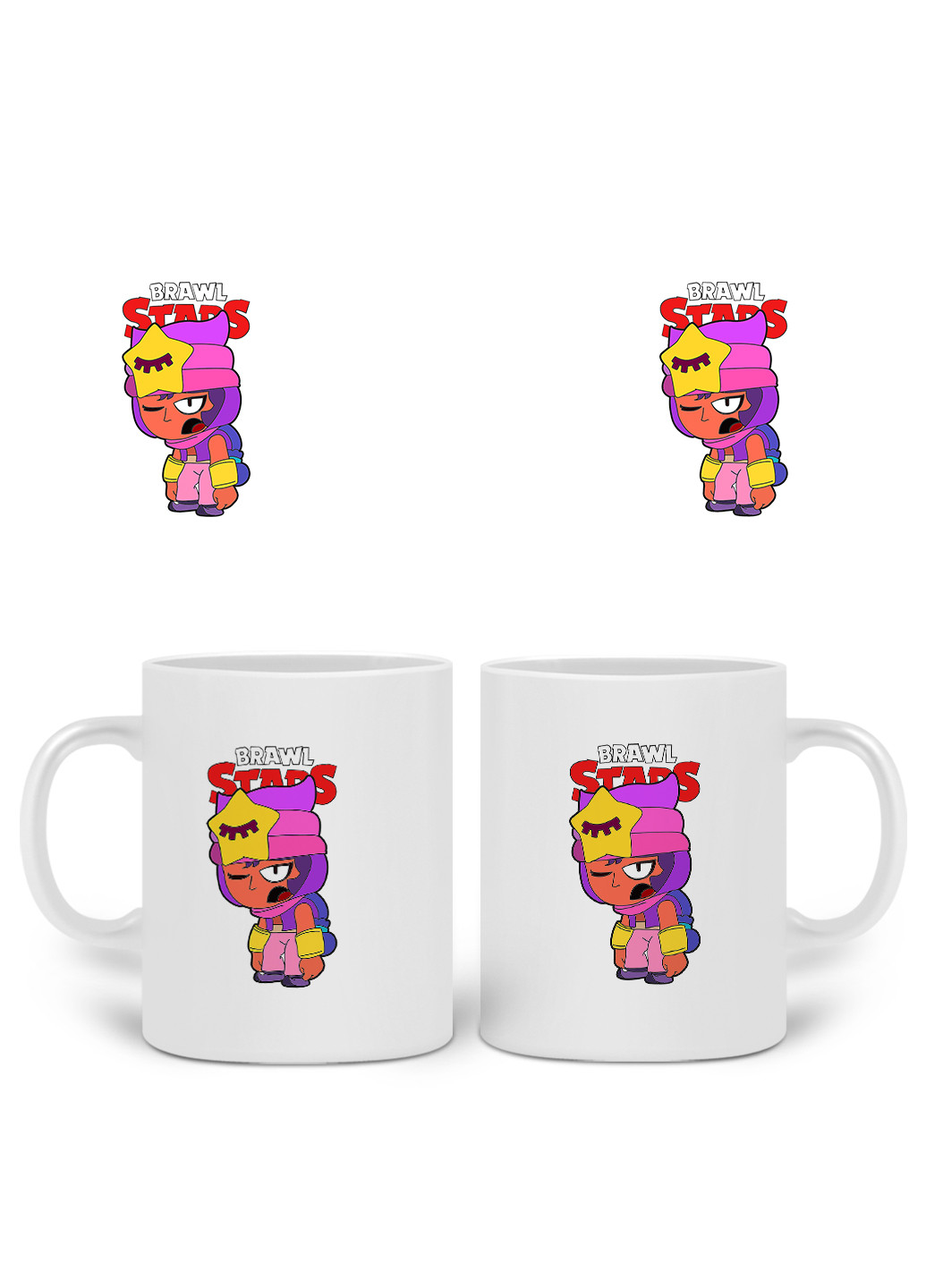 Кружка Сенді Бравл Старс (Sandy Brawl Stars) 330 мл горнятко керамічне (20259-1018) MobiPrint (219777989)
