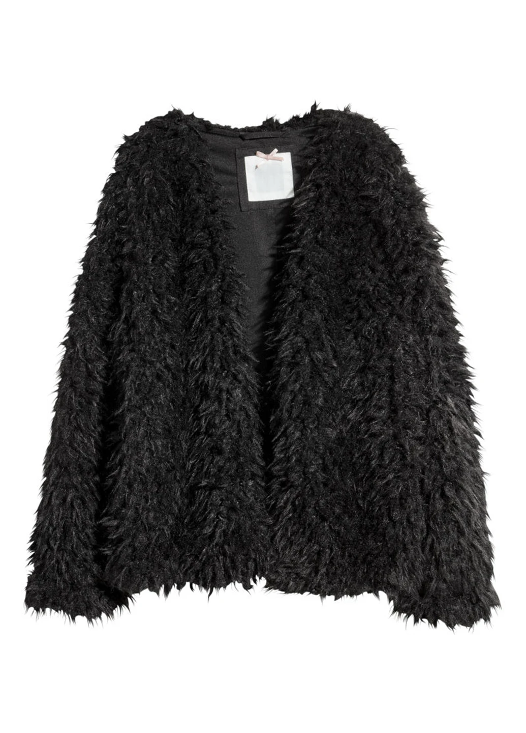 Черный демисезонный кардиган H&M