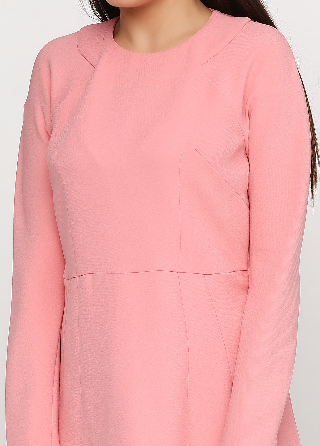 Светло-розовое кэжуал платье Marni однотонное