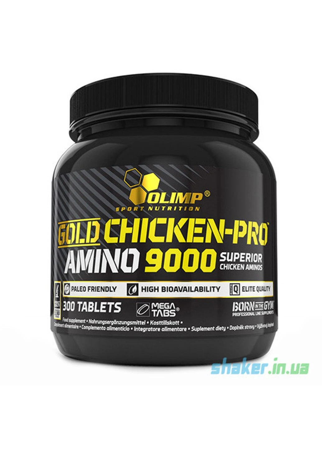 Комплекс амінокислот Gold Chicken-Pro Amino 9000 (300 таб) олімп Olimp (255362521)