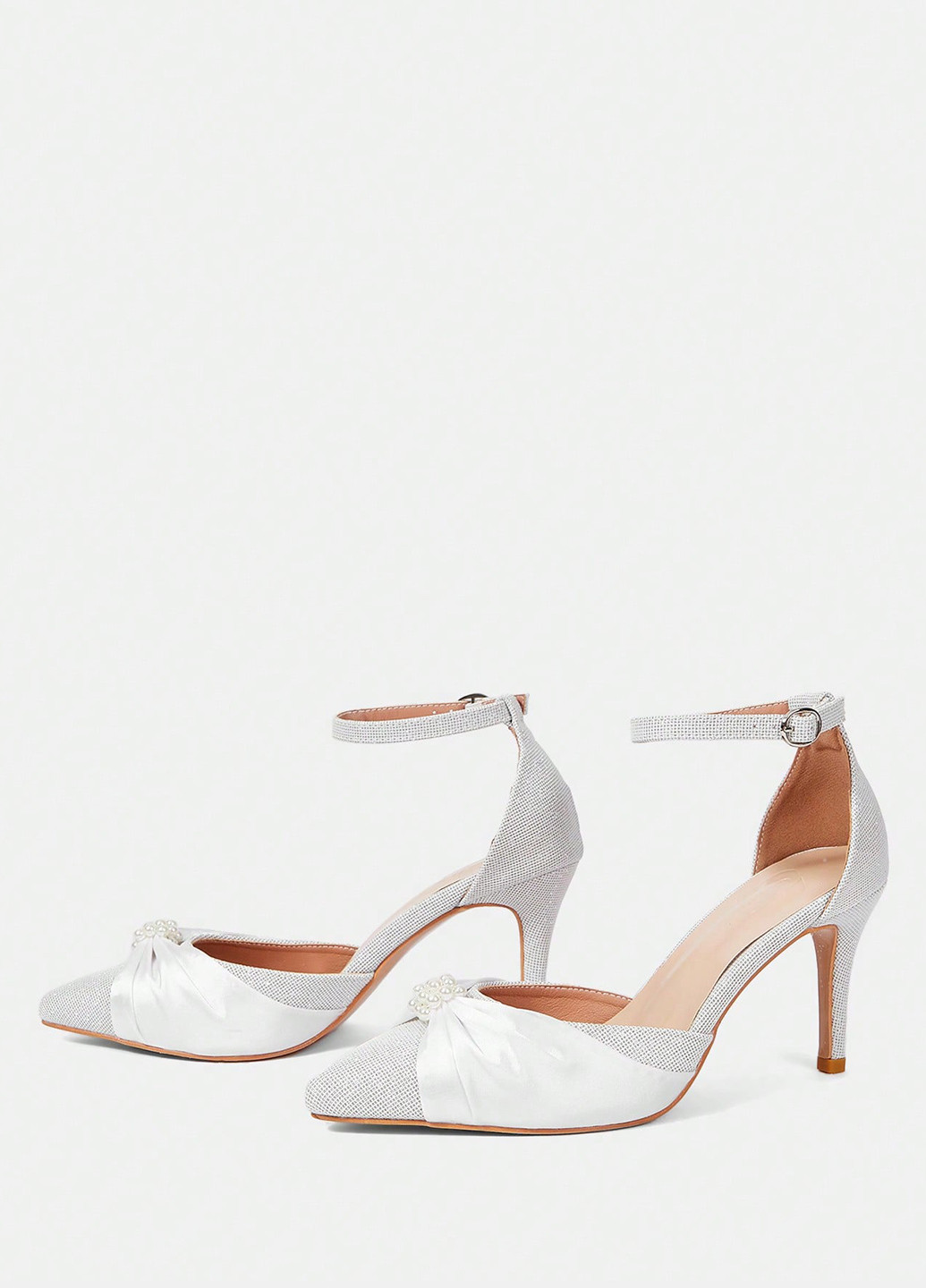 SHEIN Туфлі білий з штучна шкіра, китай — літо (367436036)