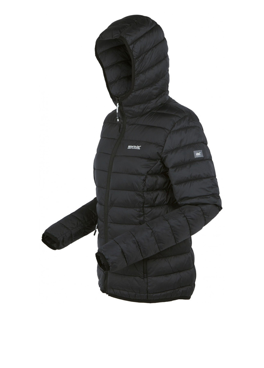 Черная зимняя куртка Regatta Marizion Baffled Hooded
