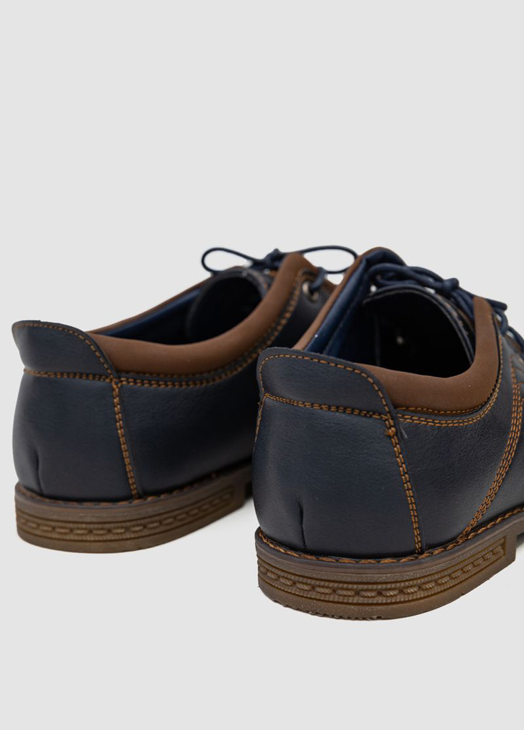 Темно-синие кэжуал туфли Paliament на шнурках
