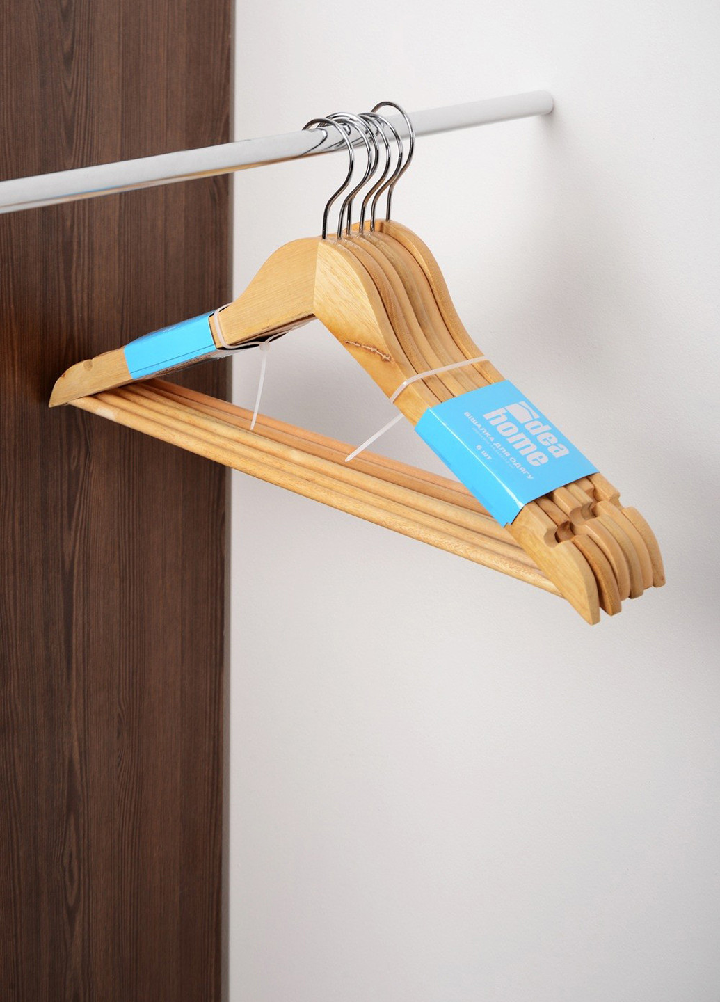 Вішалка (6 шт.), 44.5х23х1, 2 см IDEA HOME (258757174)