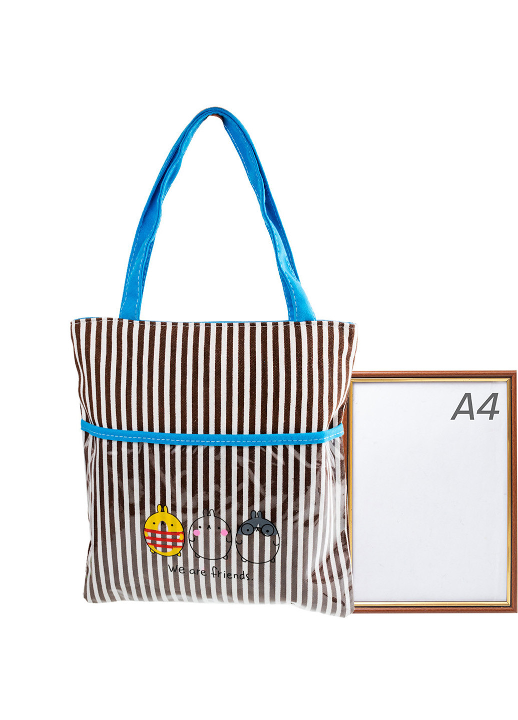 Женская пляжная тканевая сумка 32х34х2 см Valiria Fashion (210338500)
