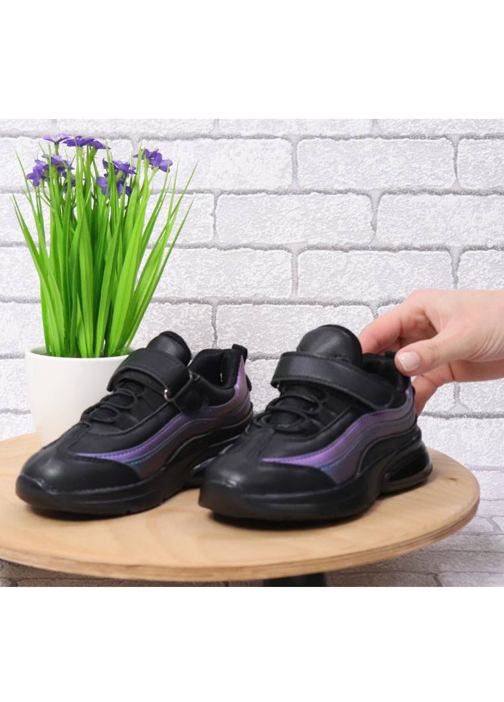 Чорні Осінні кросівки Angel