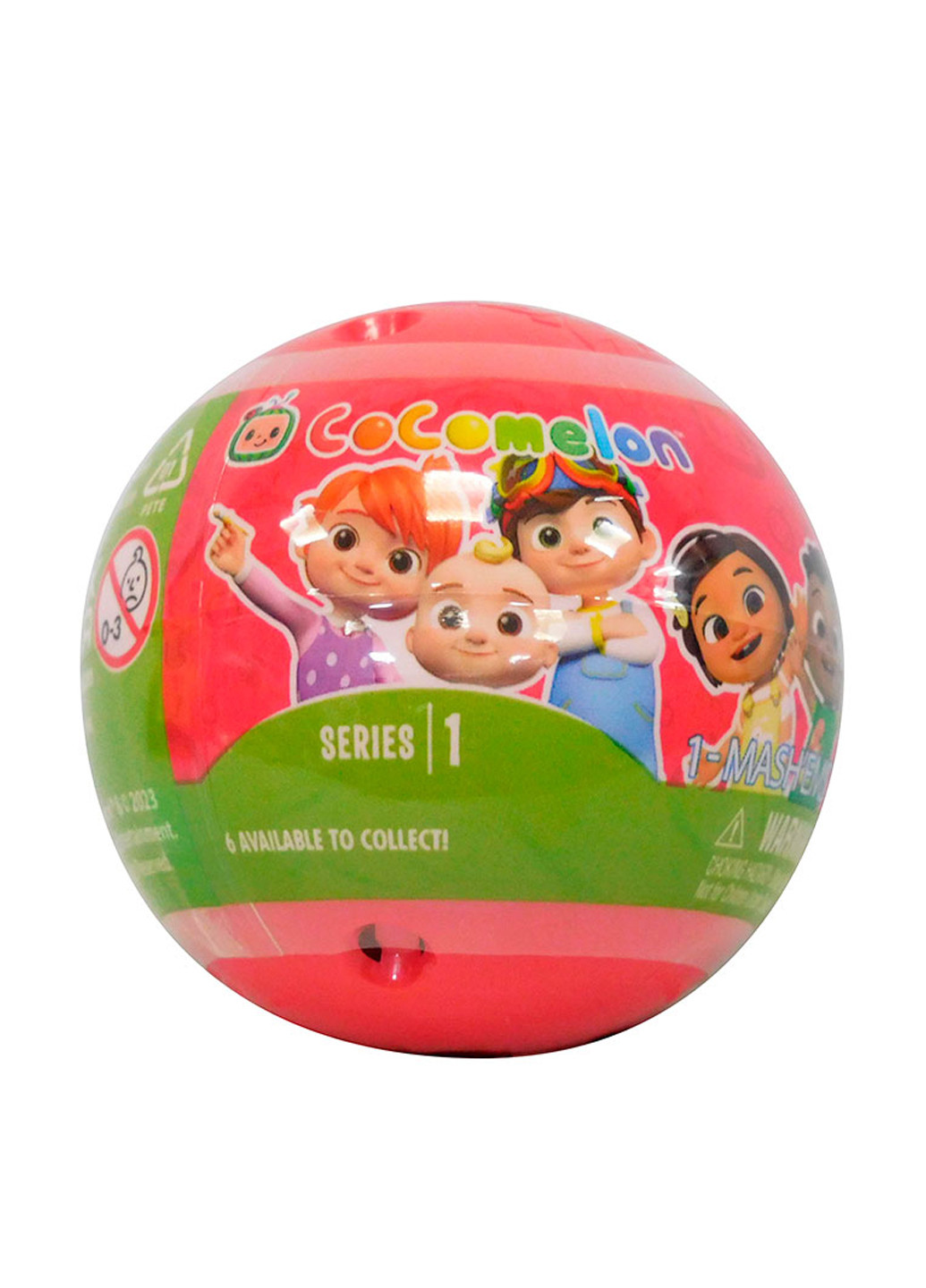 Игрушка-сюрприз в шаре Кокомелон, 5.97х5.97х5.97 см MASH'EMS (278369641)