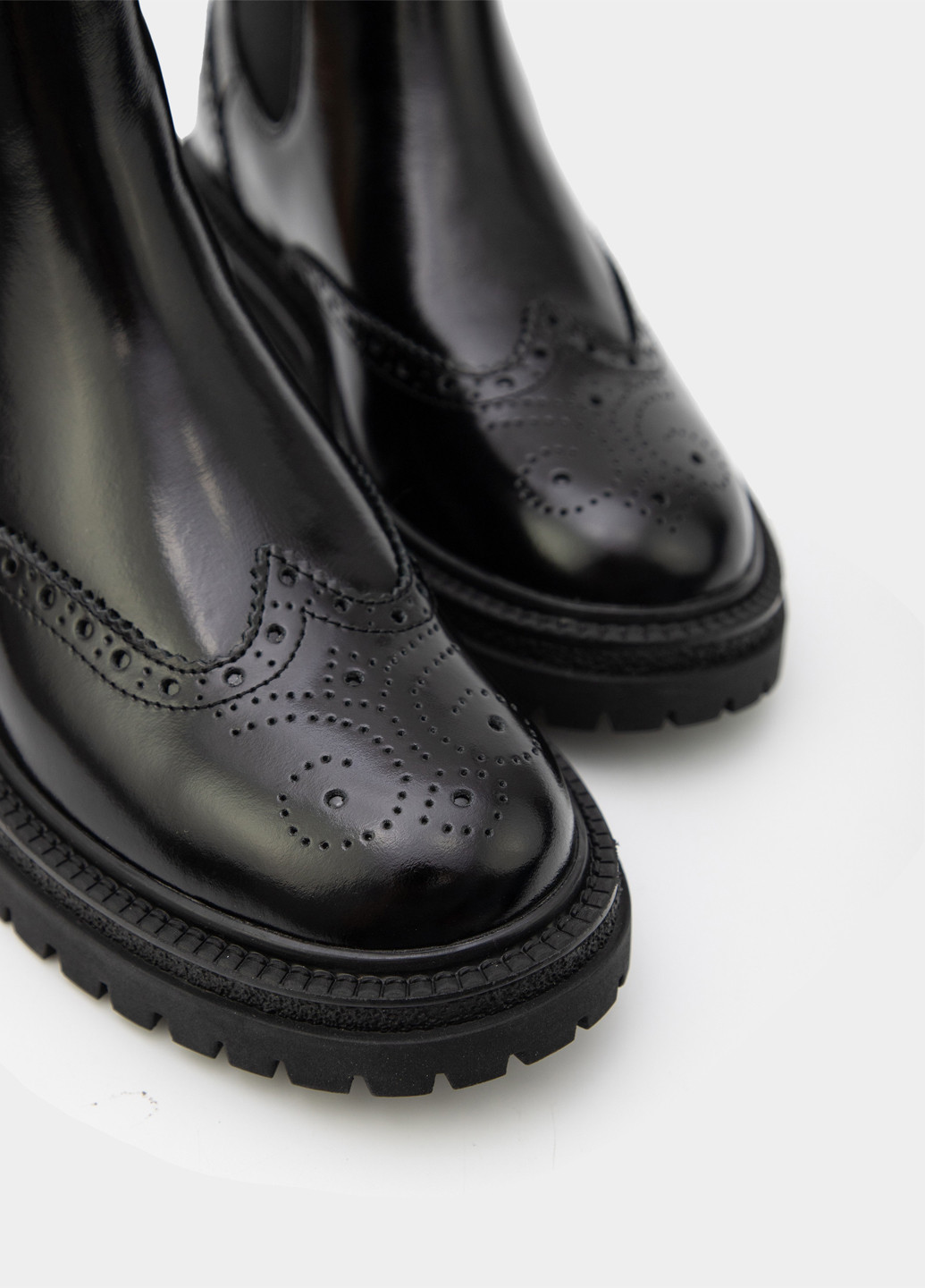 Осенние ботинки челси Respect с перфорацией